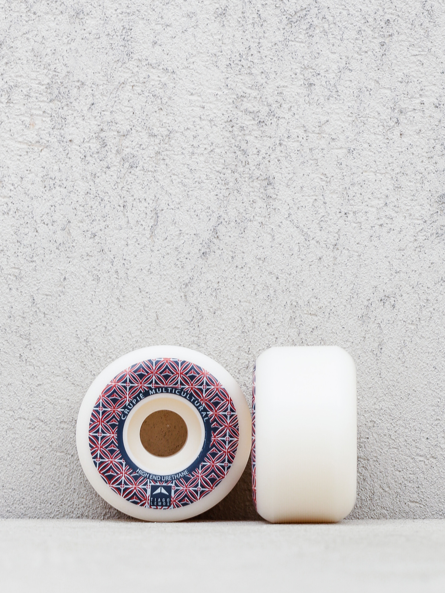 Crupie Aoki Classic Tiago Lemos Wheels (white/navy red)