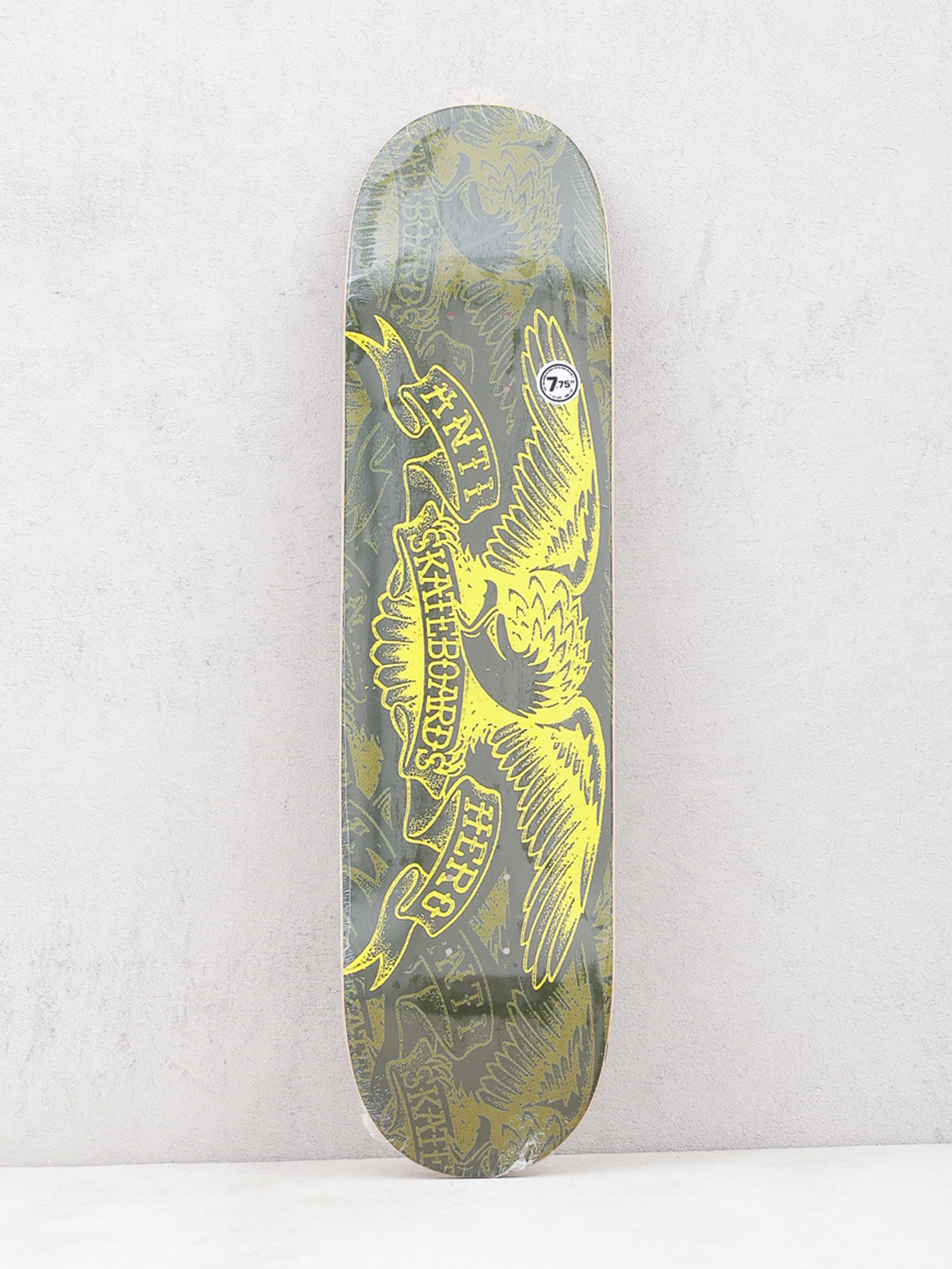 Antihero Copier Eagle Deck (dark green/yellow)