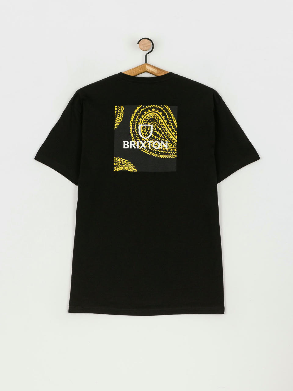 Brixton Alpha Square Stt T-shirt (paisley black)
