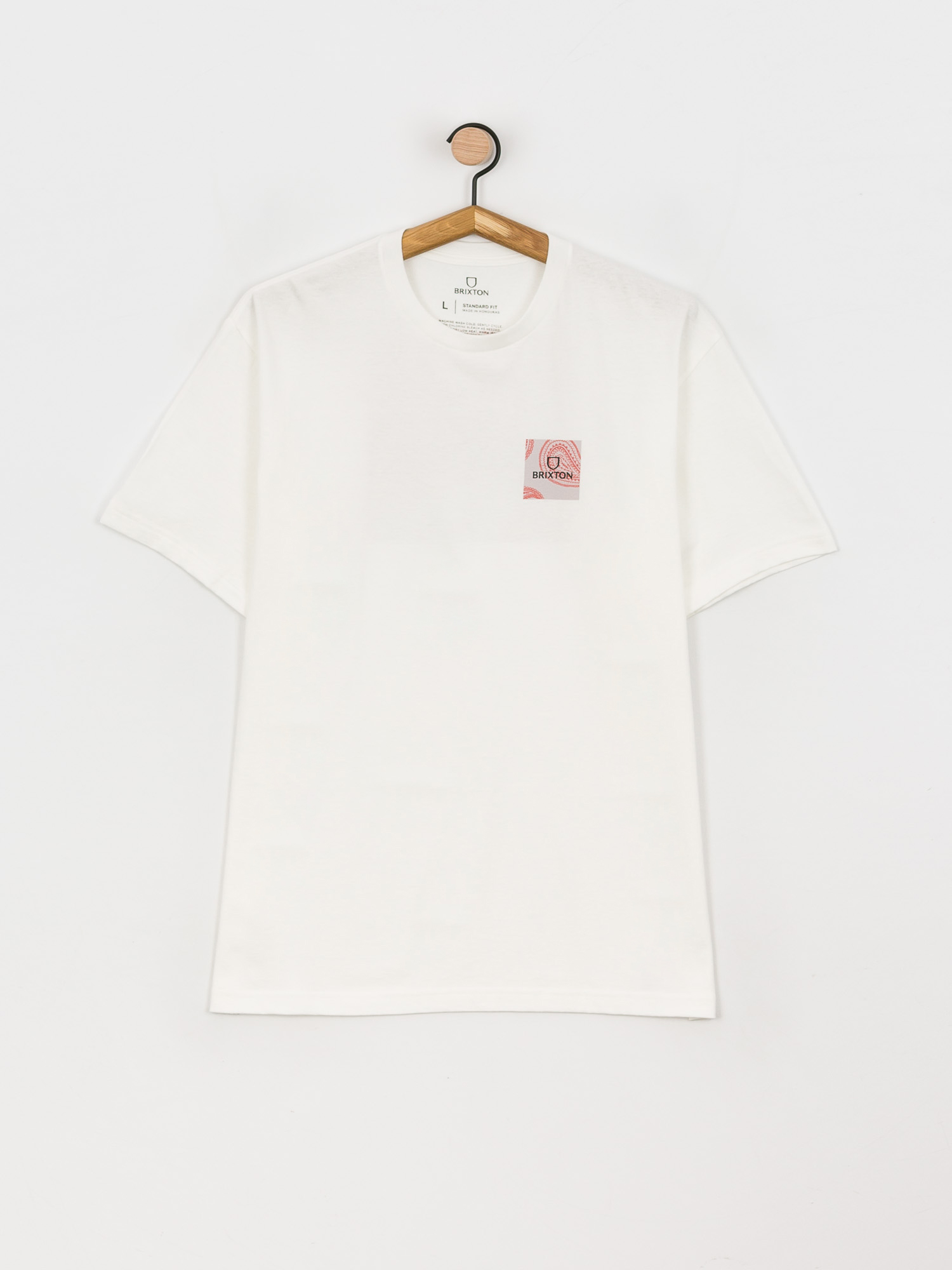 Brixton Alpha Square Stt T-shirt (paisley white)