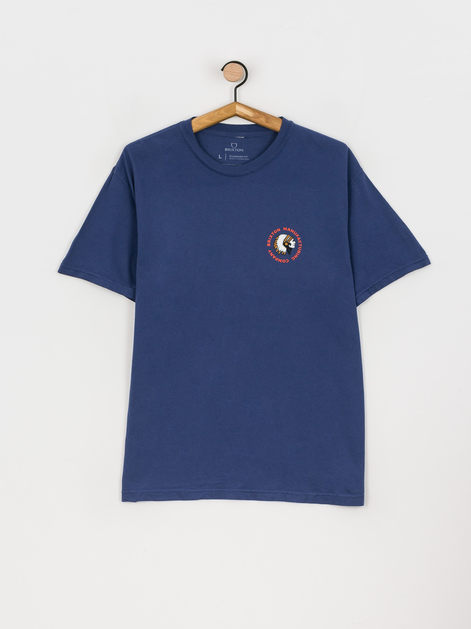 Brixton Rival Stamp Stt T-shirt (joe blue garment dye)