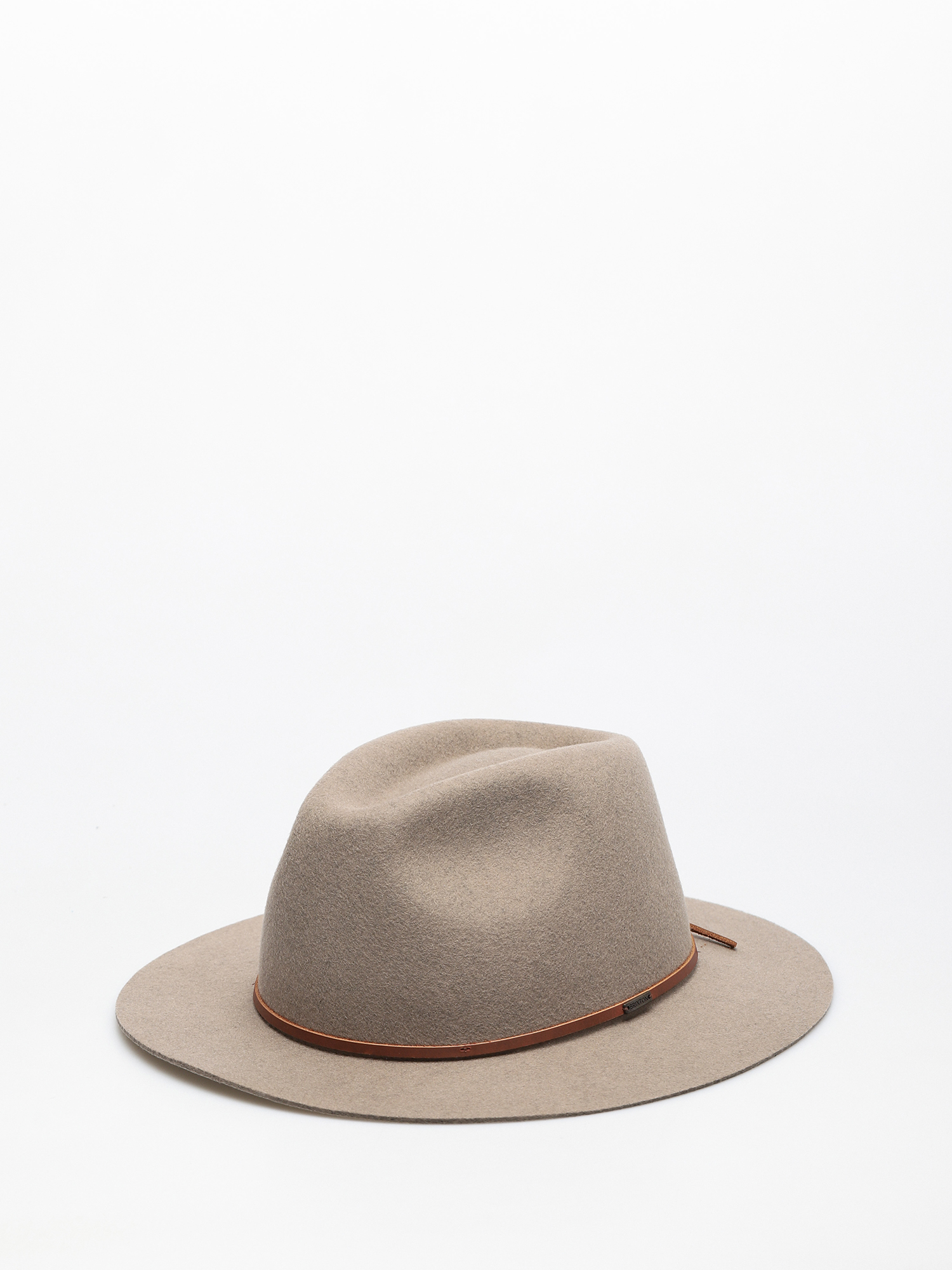 Brixton Wesley Fedora Hat (heather natural)