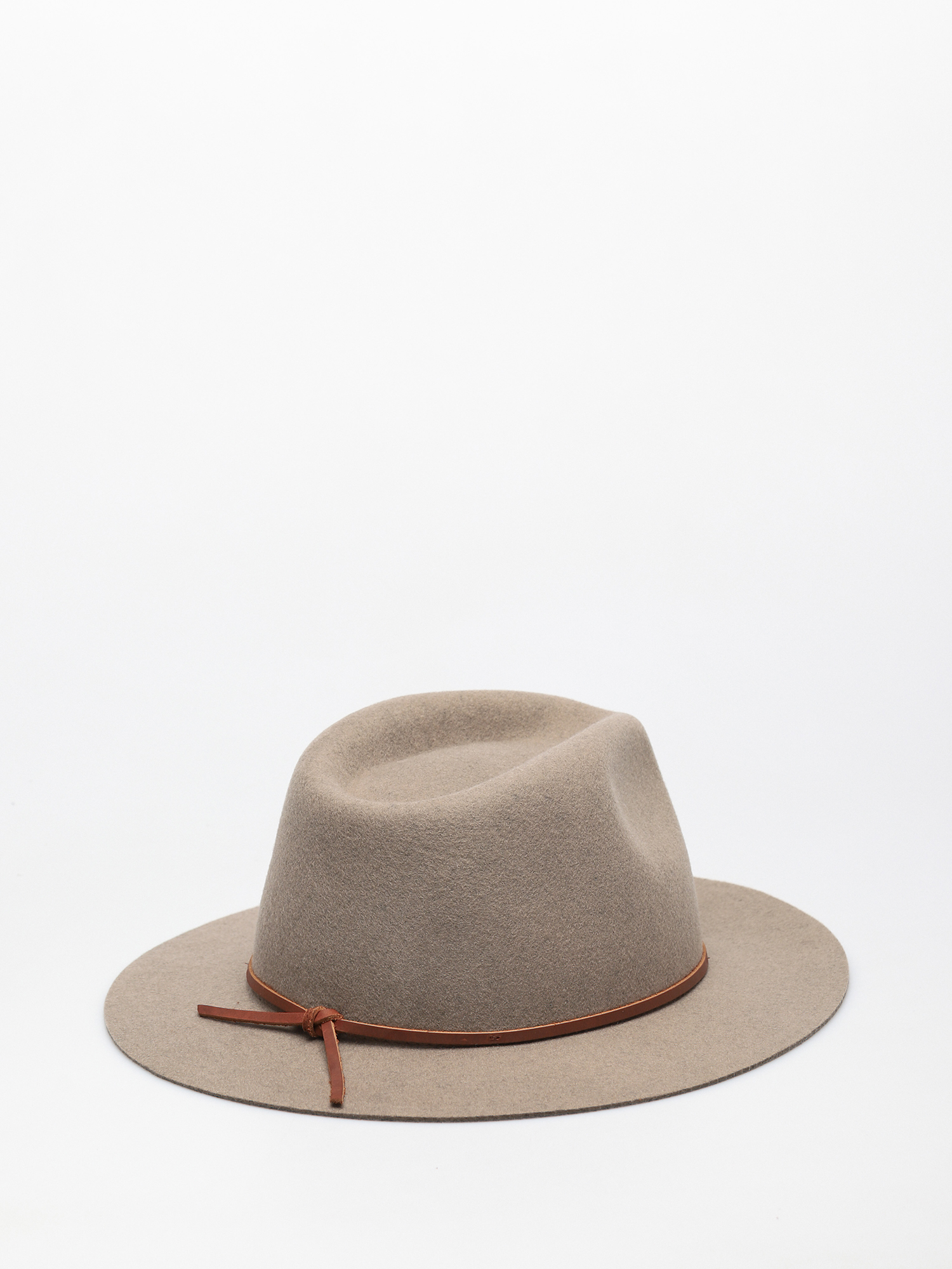 Brixton Wesley Fedora Hat (heather natural)