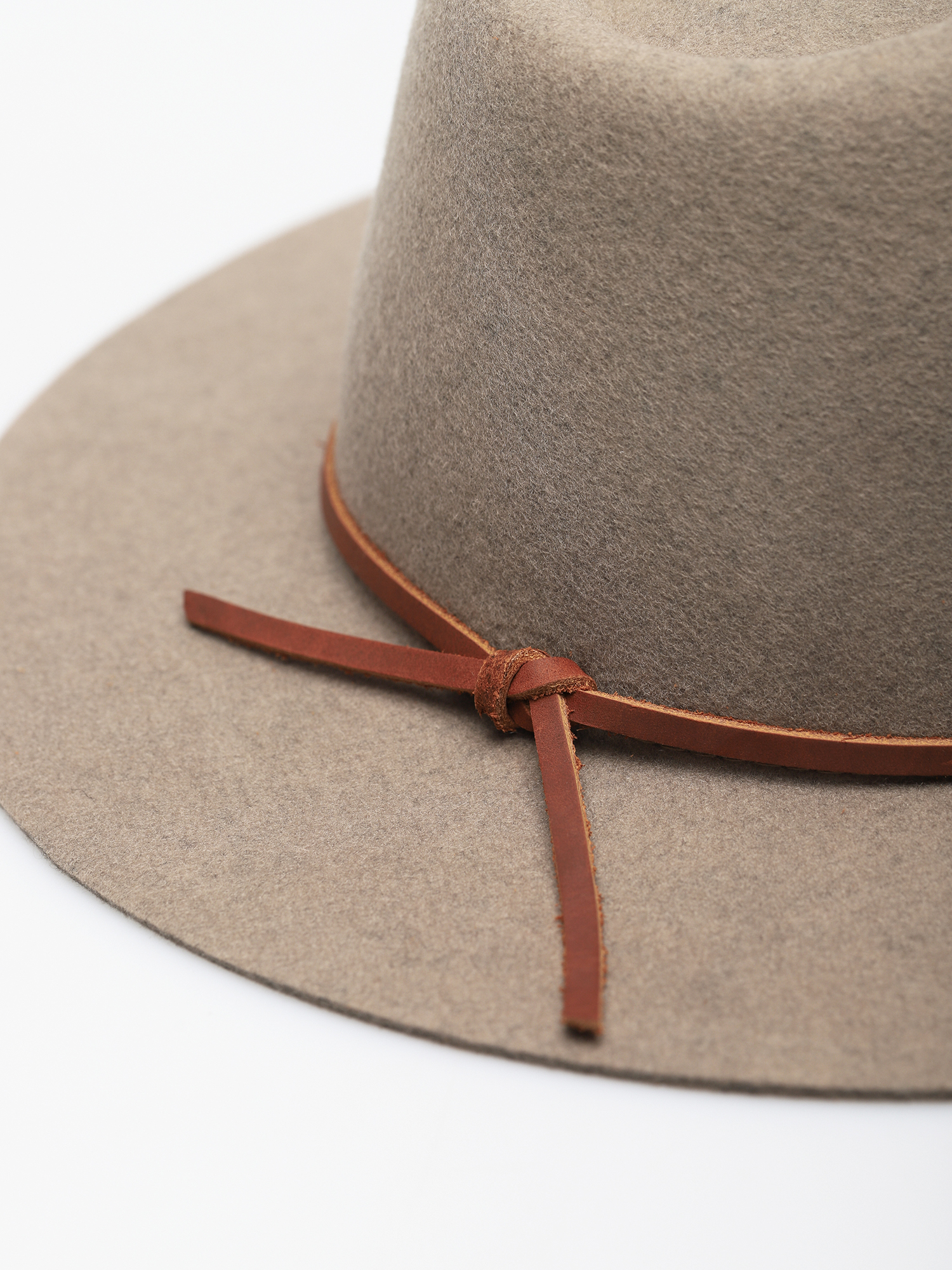 Brixton Wesley Fedora Hat (heather natural)