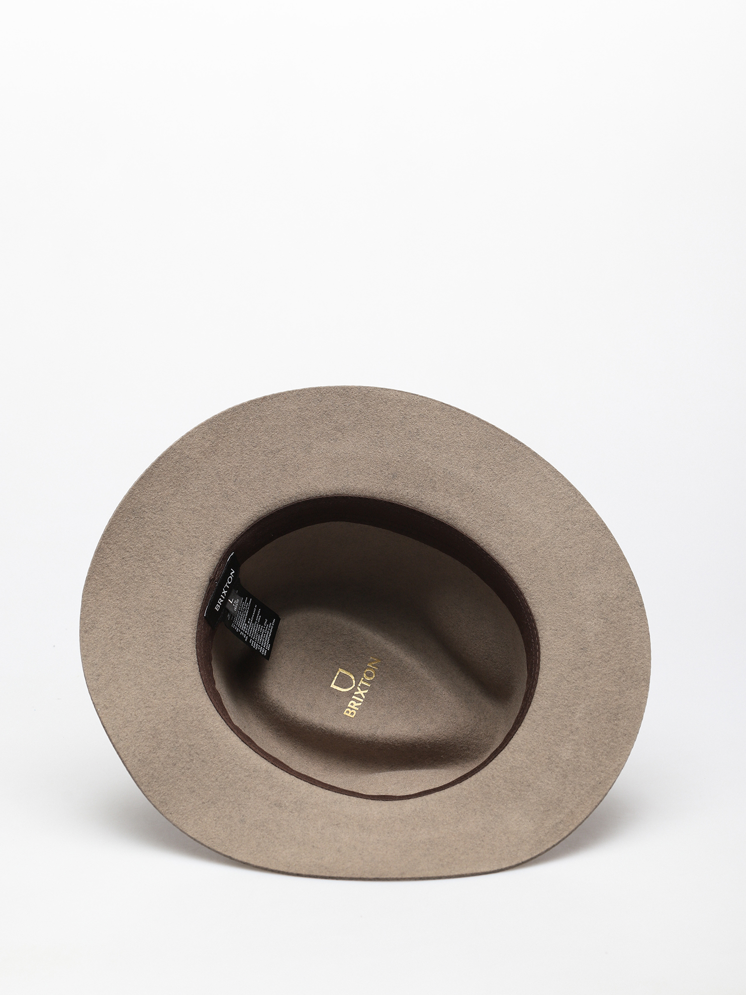 Brixton Wesley Fedora Hat (heather natural)