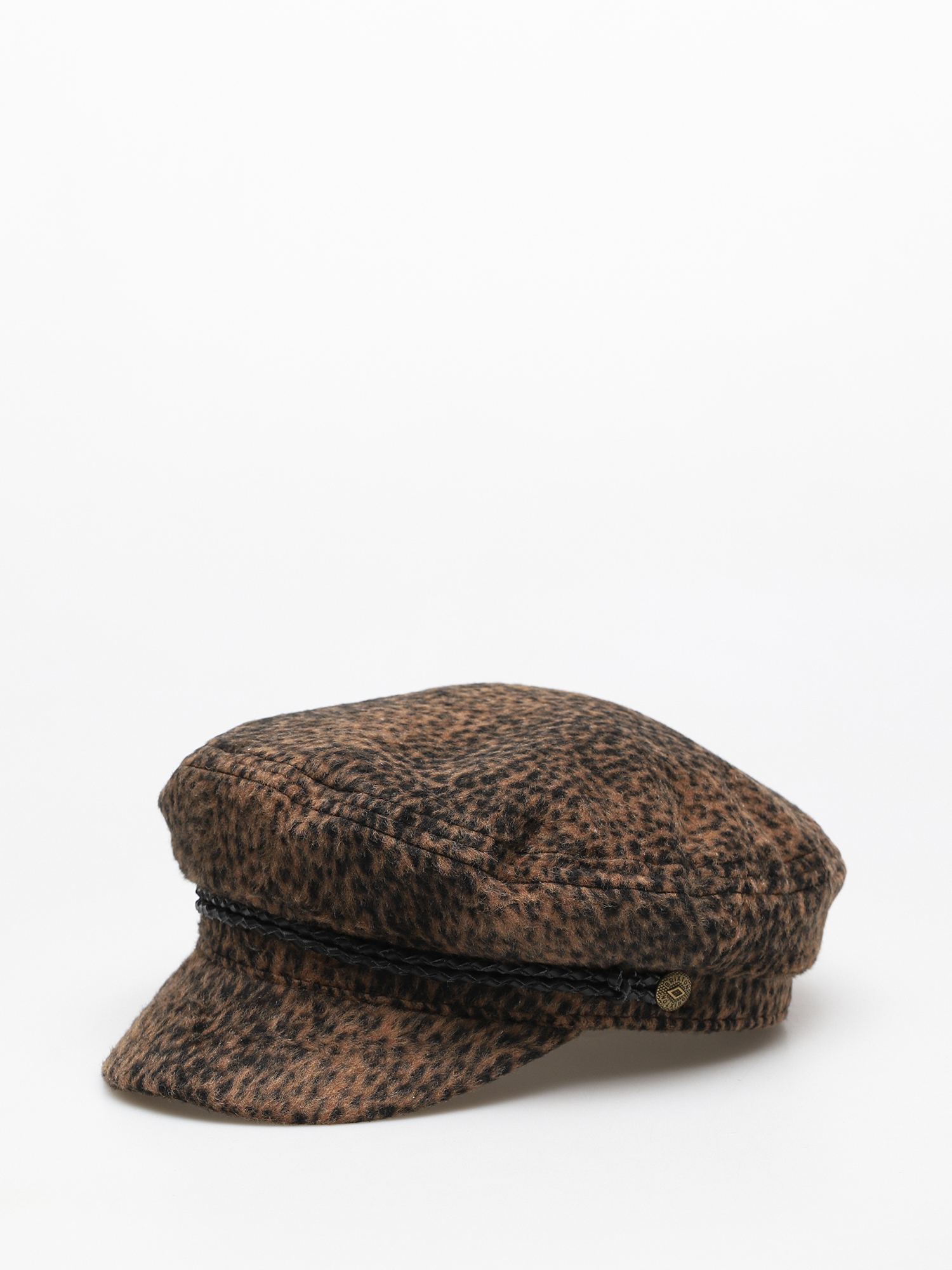 Brixton Black and Tan Leopard Hat Brixton leopard animal print bucket | eBay main image 3