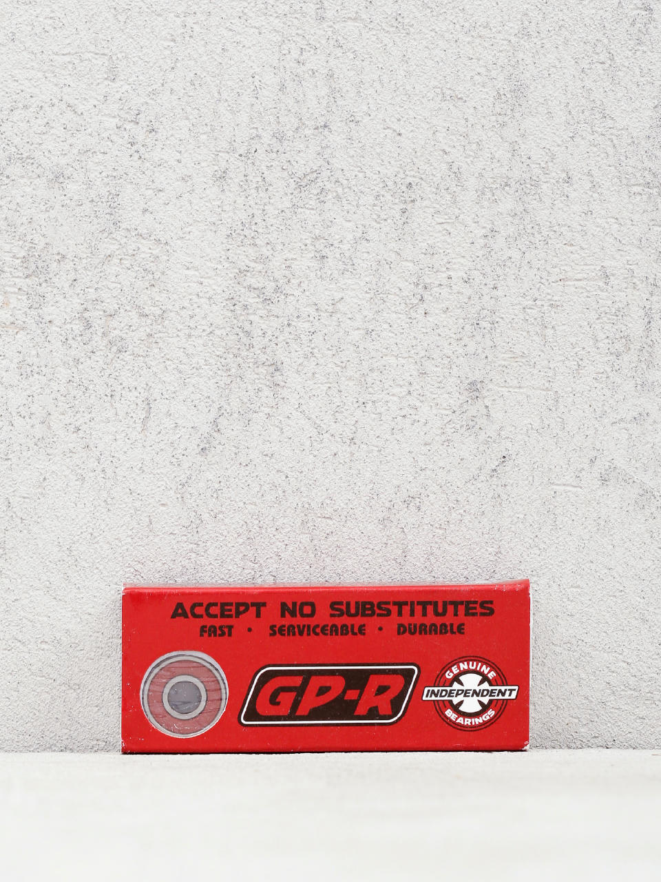 Independent Gp R Bearings (silver/red)