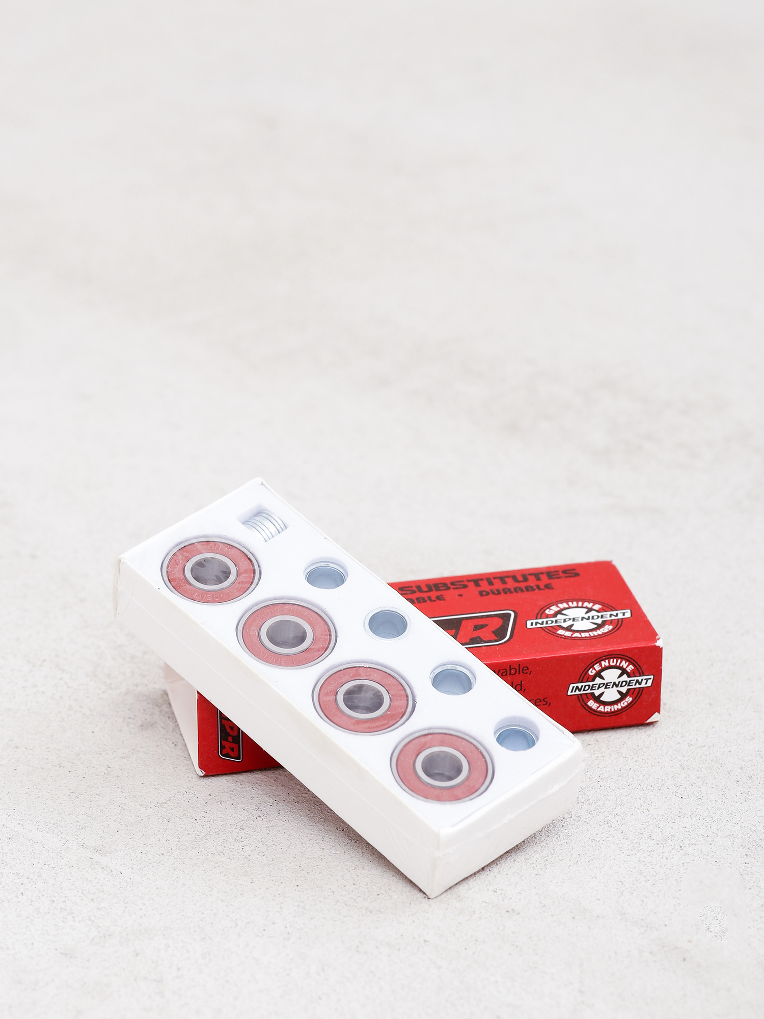 Independent Gp R Kugellager (silver/red)