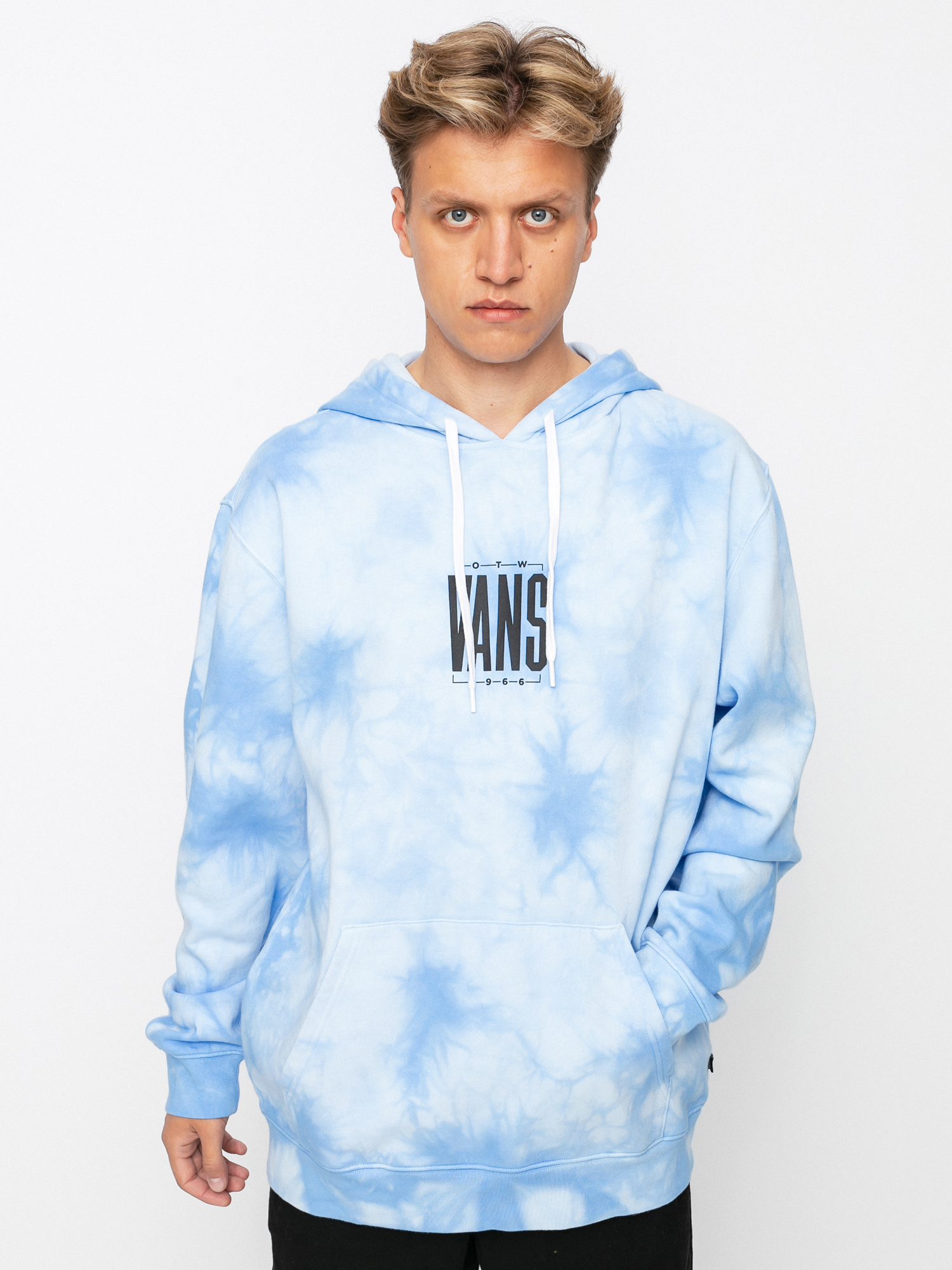 Vans Tall Type Tie Dye HD Hoodie (nautical blue/tie dye)