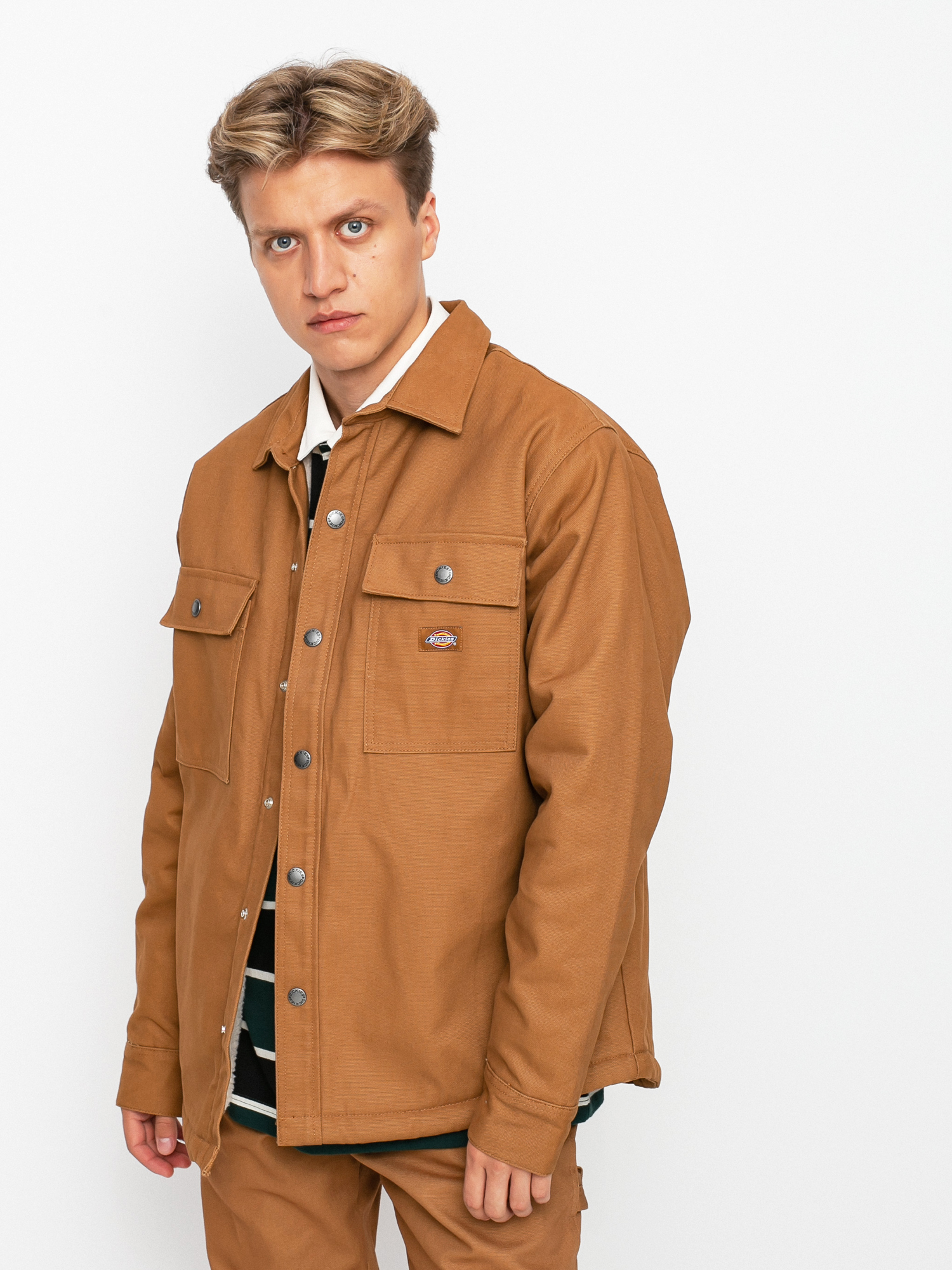 Dickies Dc Shacket Jacket (brown duck)