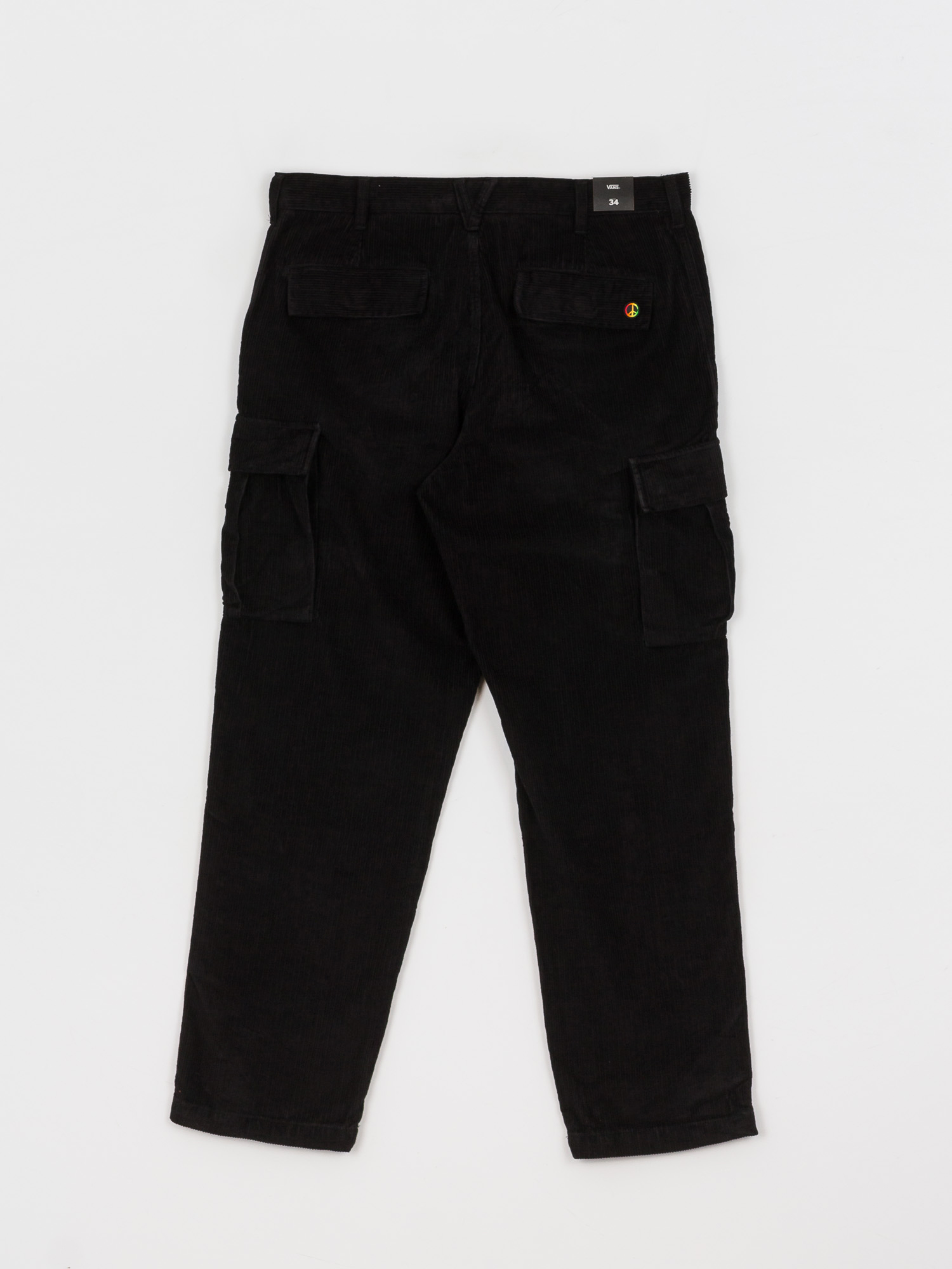 Vans X Tyson Peterson Loose Tapered Cord Cargo Pants (black)
