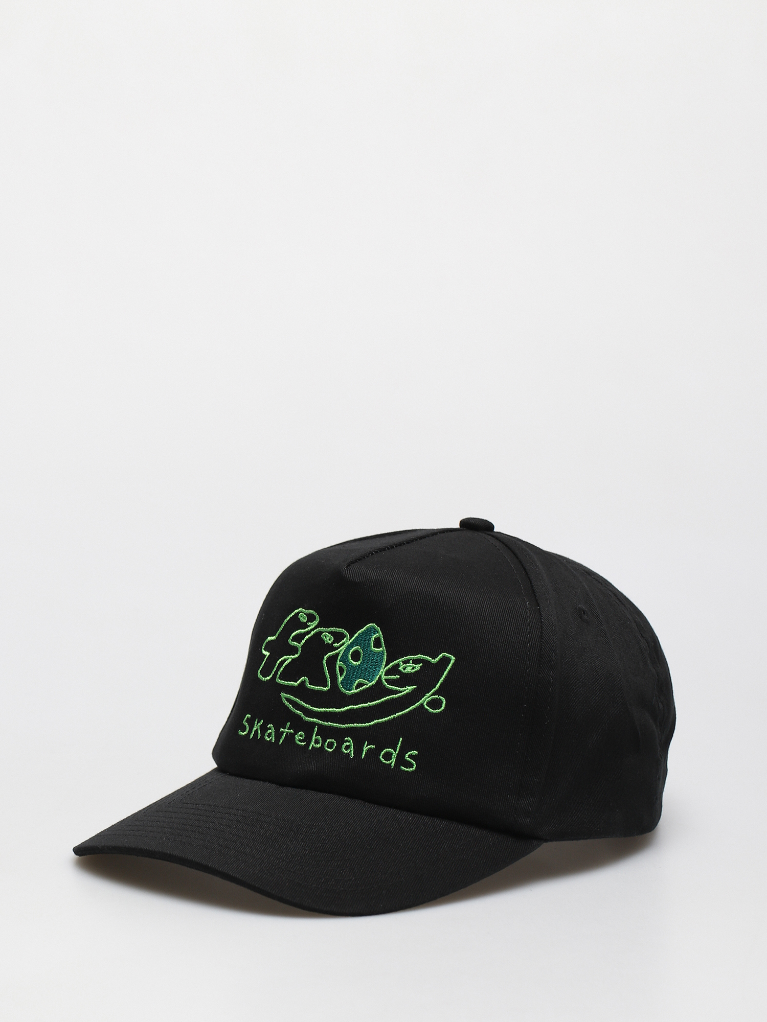 Big Shoes Trucker Hat (Black) – frog skateboards