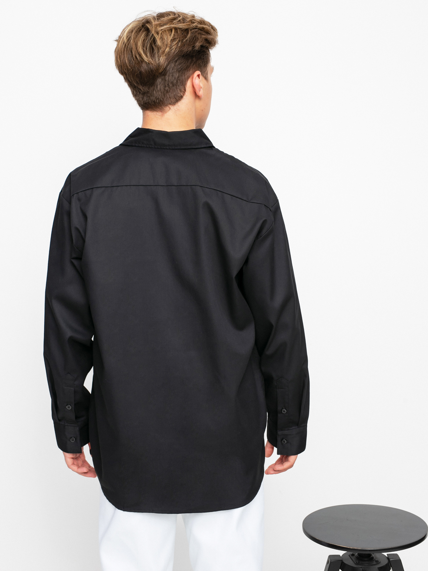 Dickies Long Sleeve Work Shirt (black)