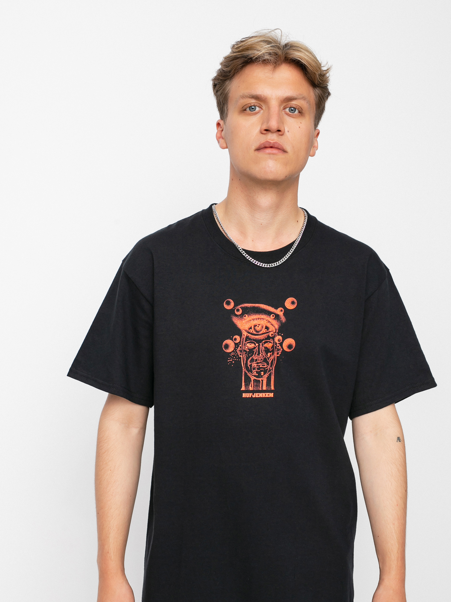 HUF x JENKEM Deep Enlightenment T-shirt (black)