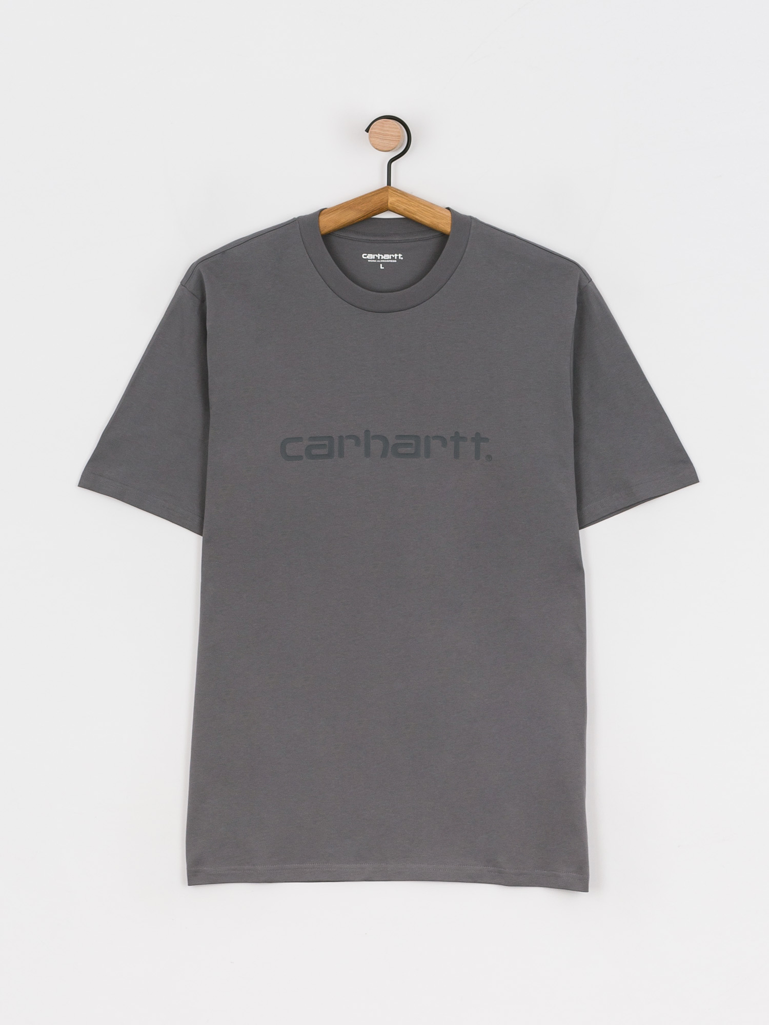 Carhartt WIP Script T-shirt (shiver/blacksmith)