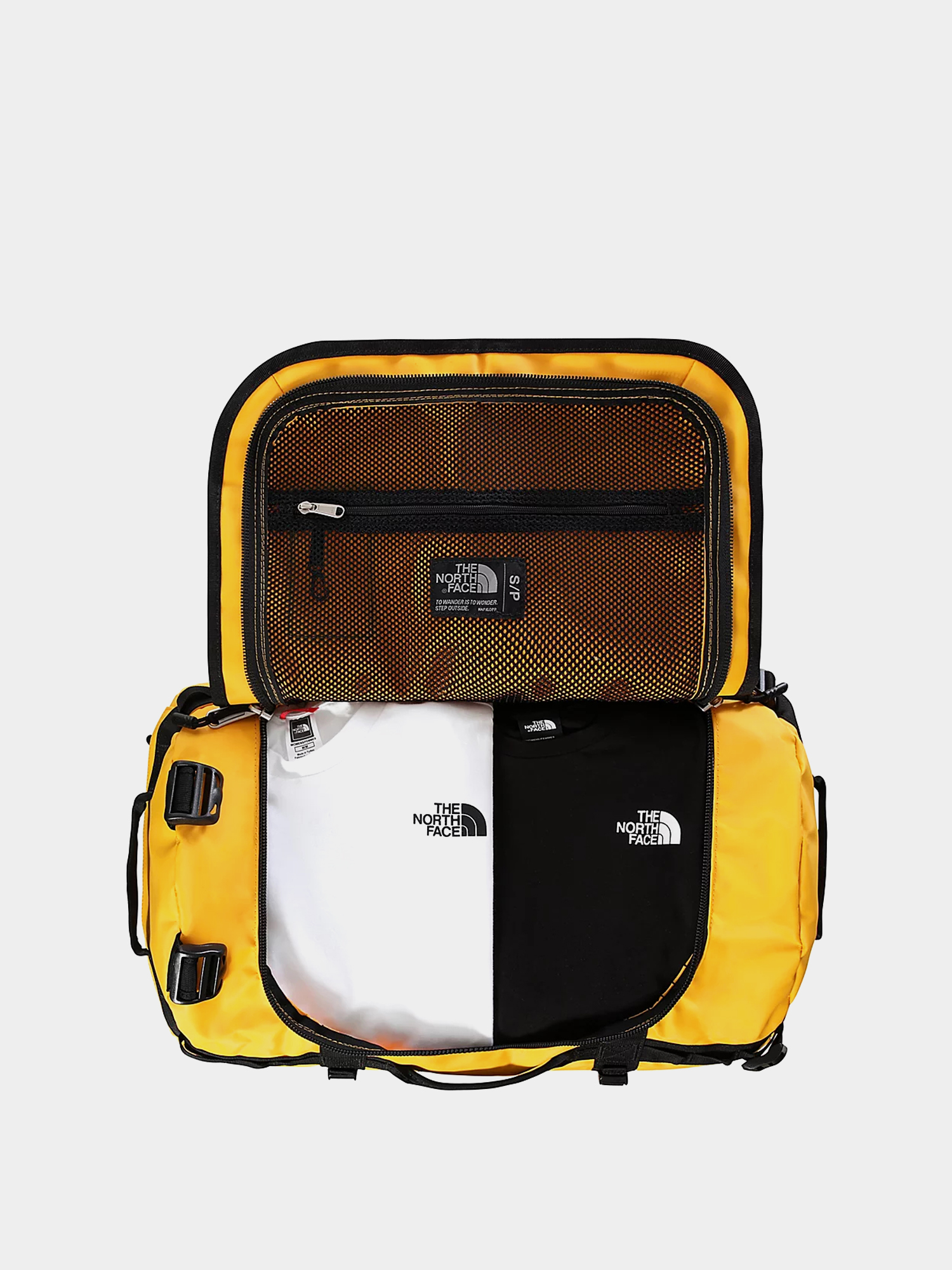 The North Face Base Camp Duffel S Bag (summit gold/tnf black)
