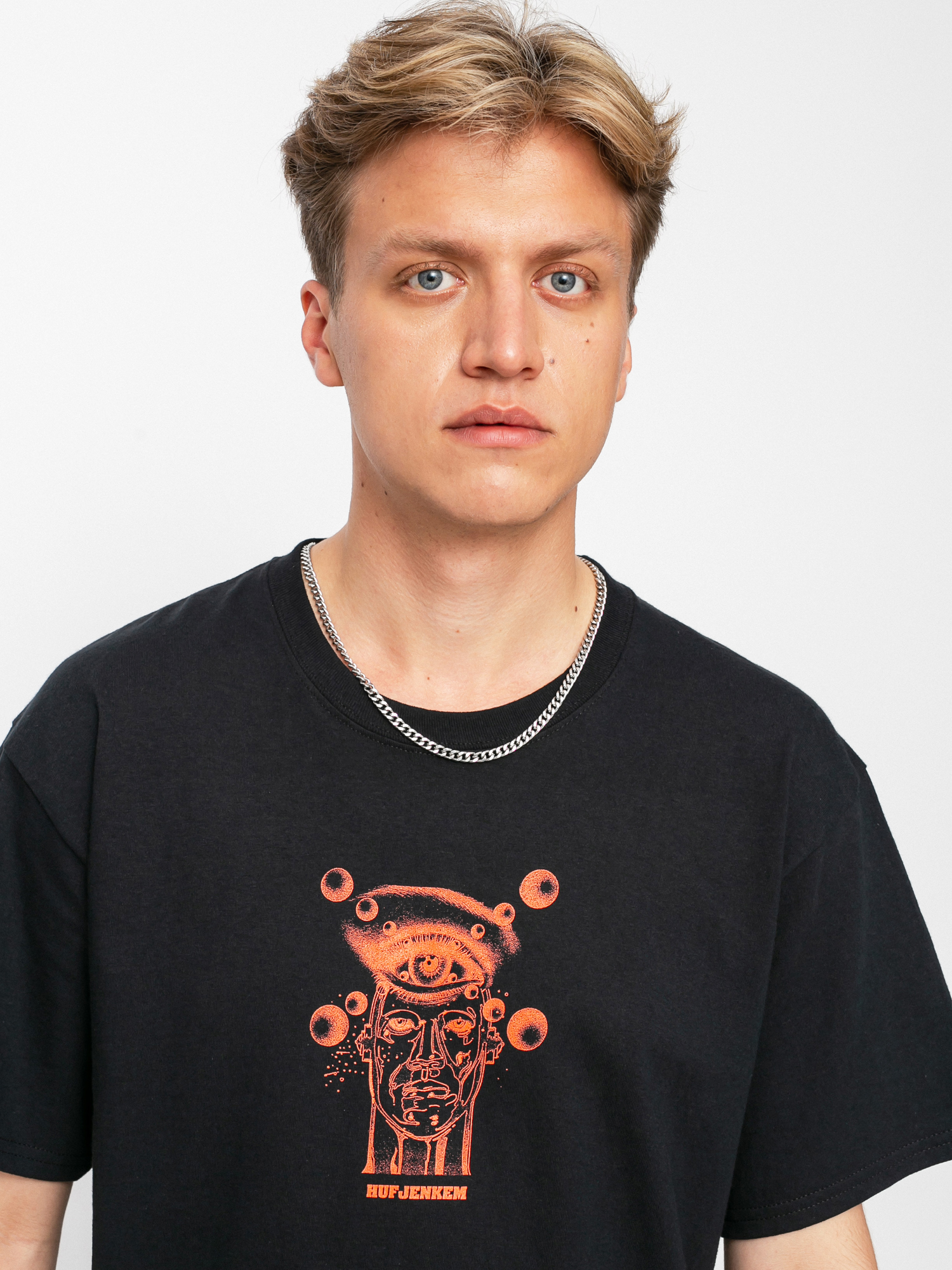 HUF x JENKEM Deep Enlightenment T-shirt (black)