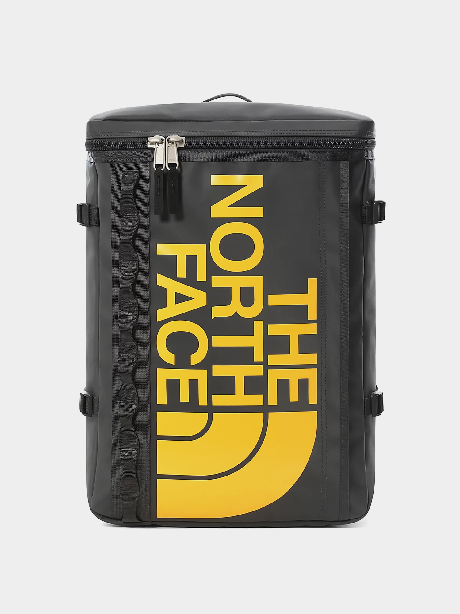 The North Face Gray Backpack with Black Interior and Yellow Logo Borealis Classic Backpack | The North Face UK main image 4