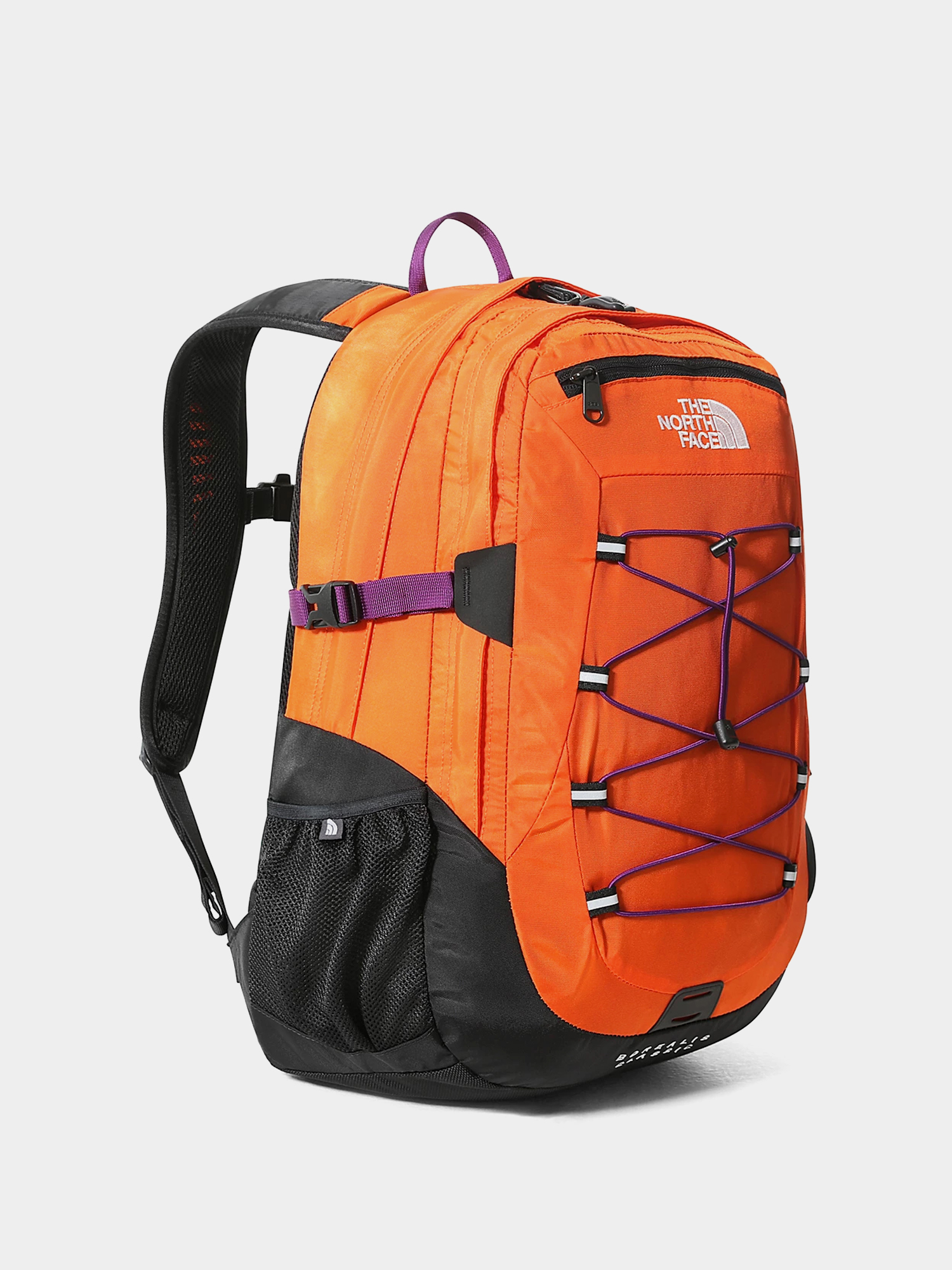 The North Face Borealis Rucksack (red orange/gravity purple)