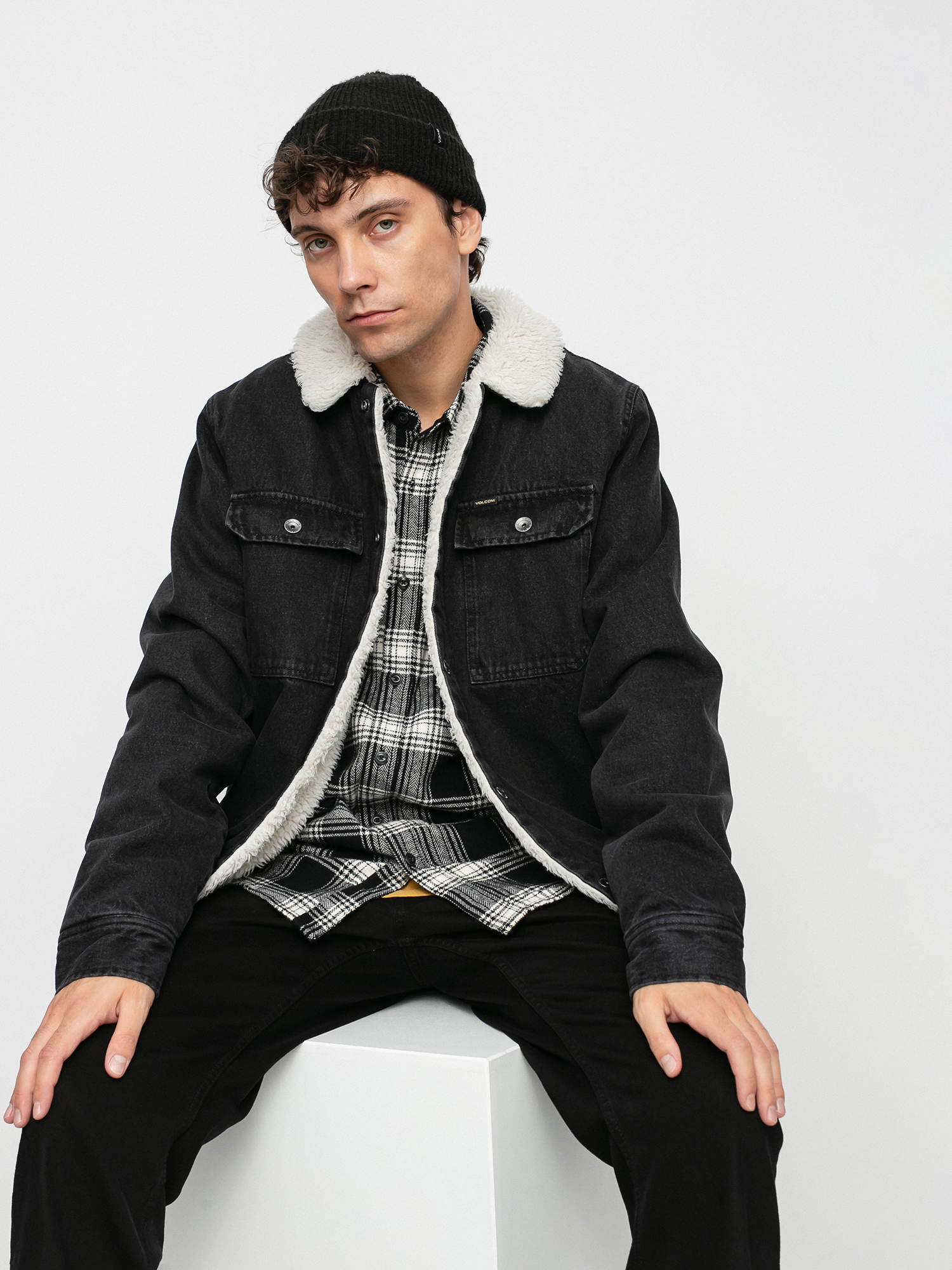 volcom keaton jacket plaid