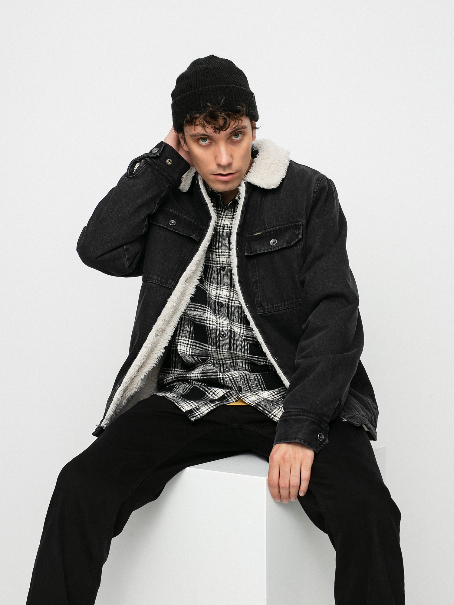 Volcom Keaton Jacket (black combo)