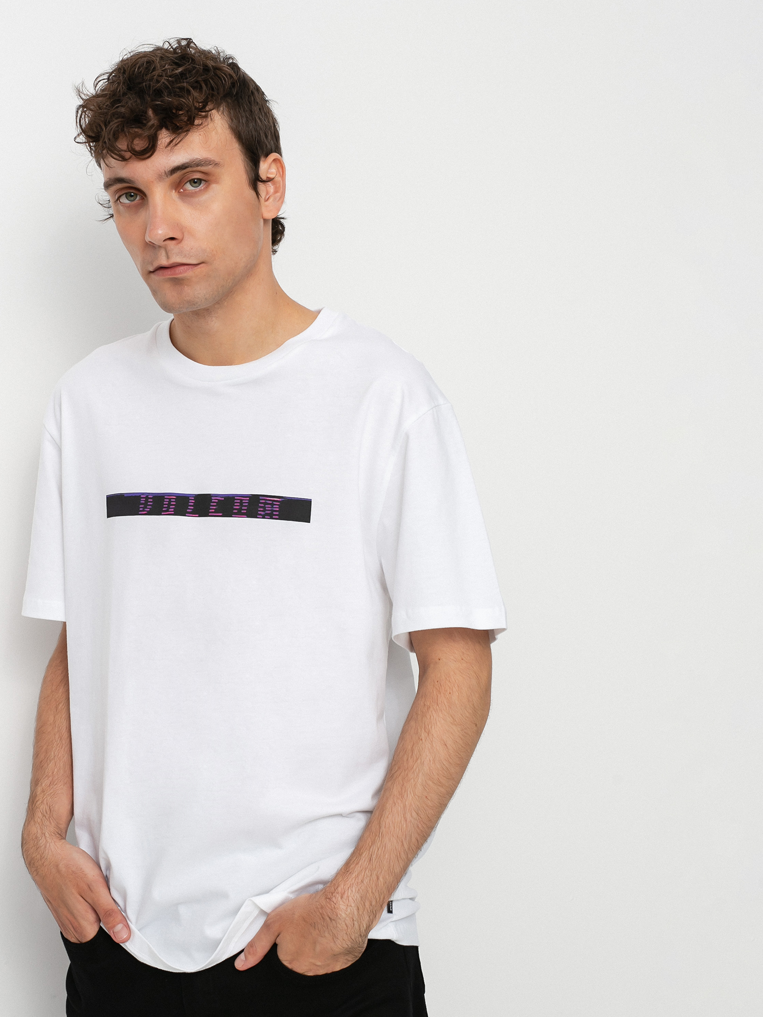 Volcom Flowscillator Lse T-shirt (white)