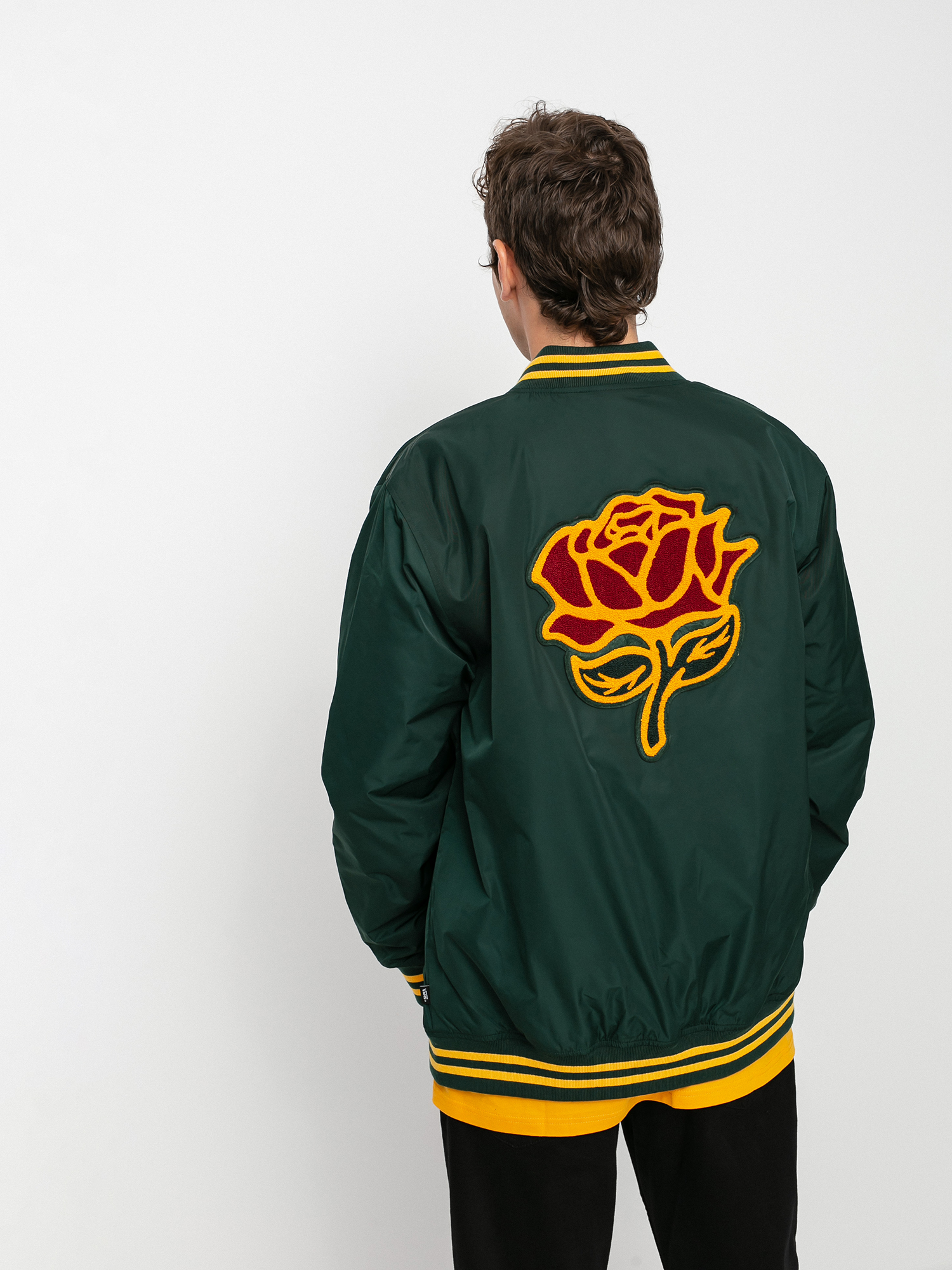Vans 66 Champs Varsity Jacket (scarab)