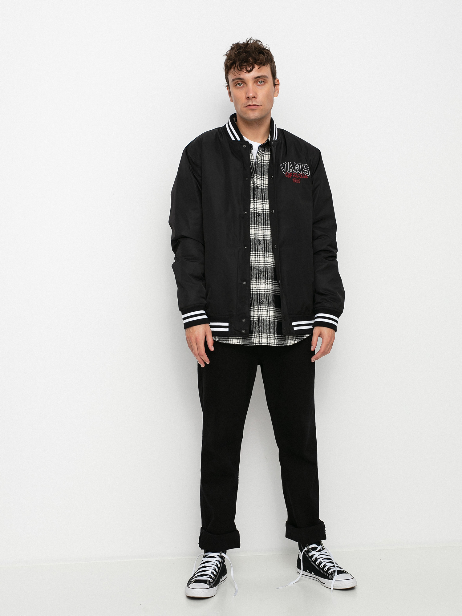Vans 66 Champs Varsity Jacket (black)