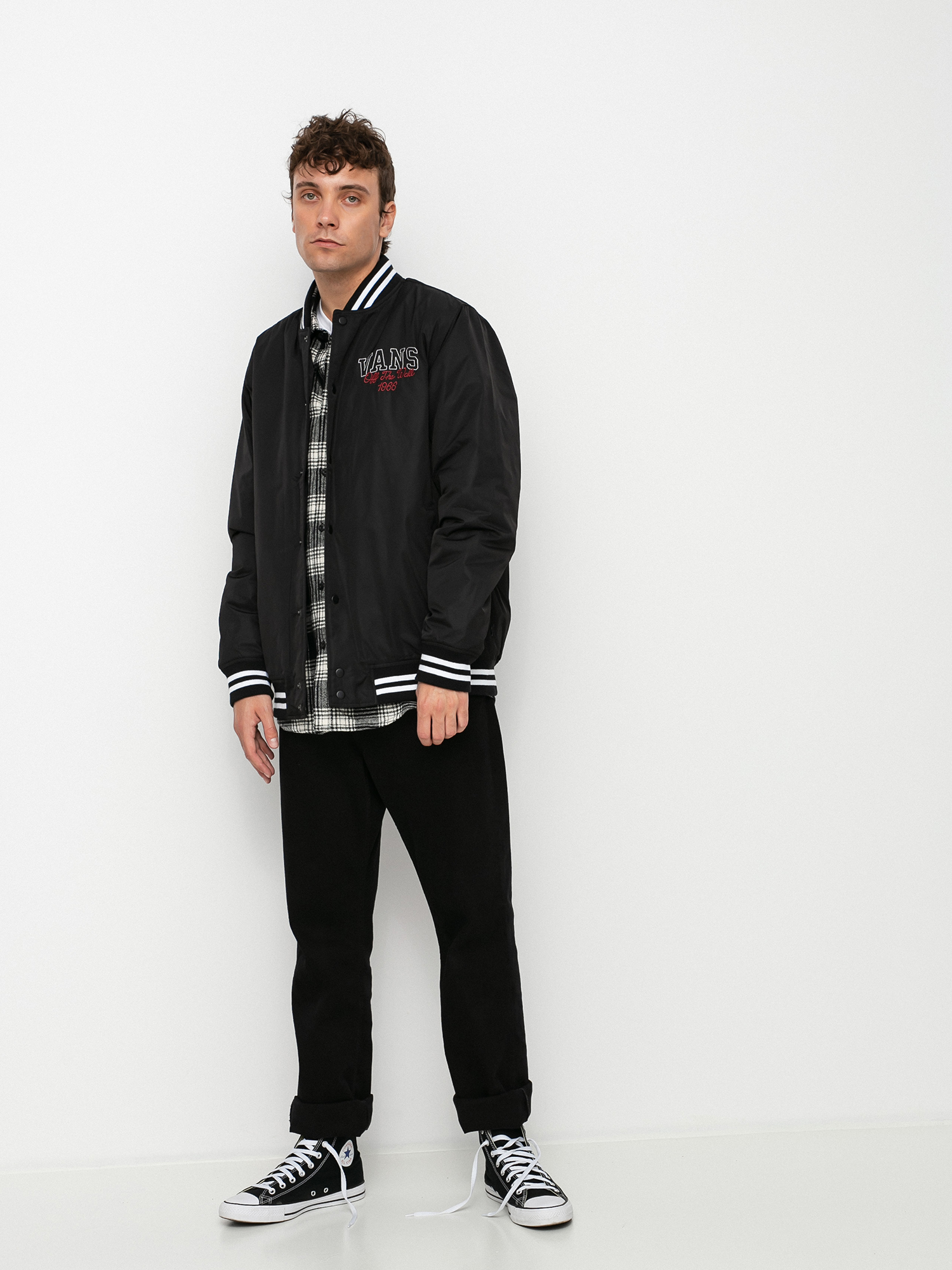 Vans 66 Champs Varsity Jacket (black)