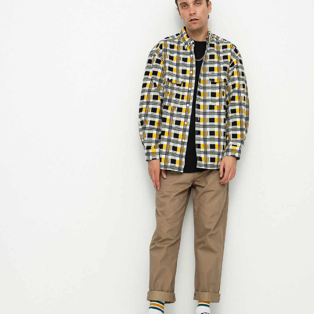 Levi's® Woven Printed Shirt (black yellow)