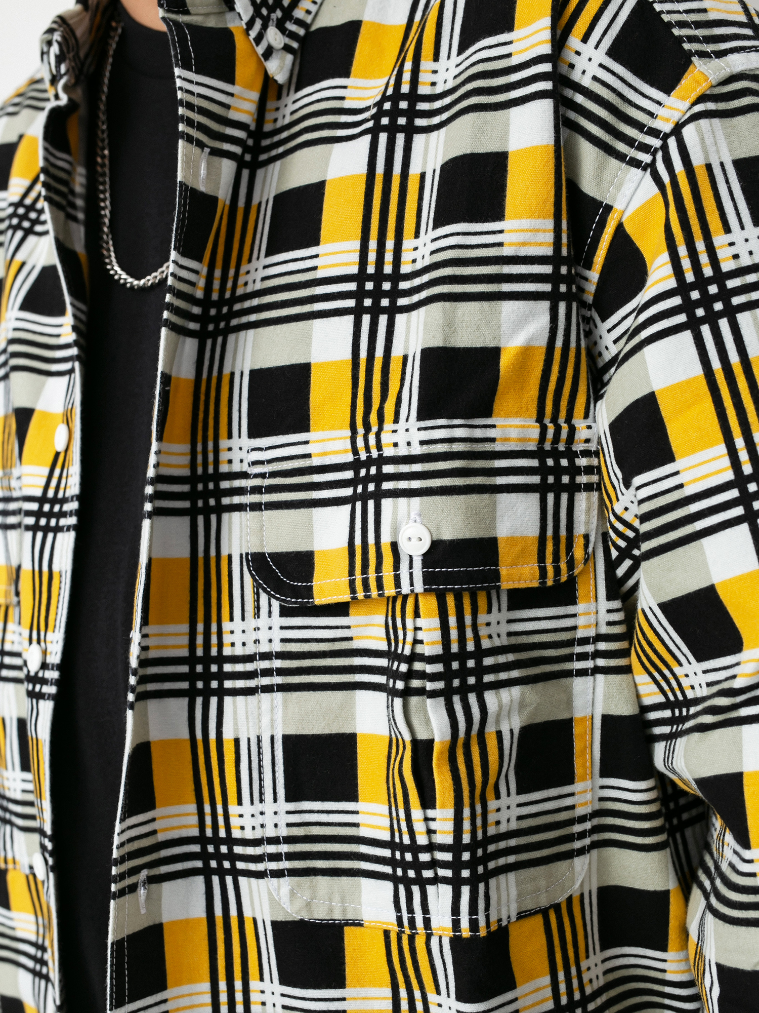Levi's® Woven Printed Shirt (black yellow)