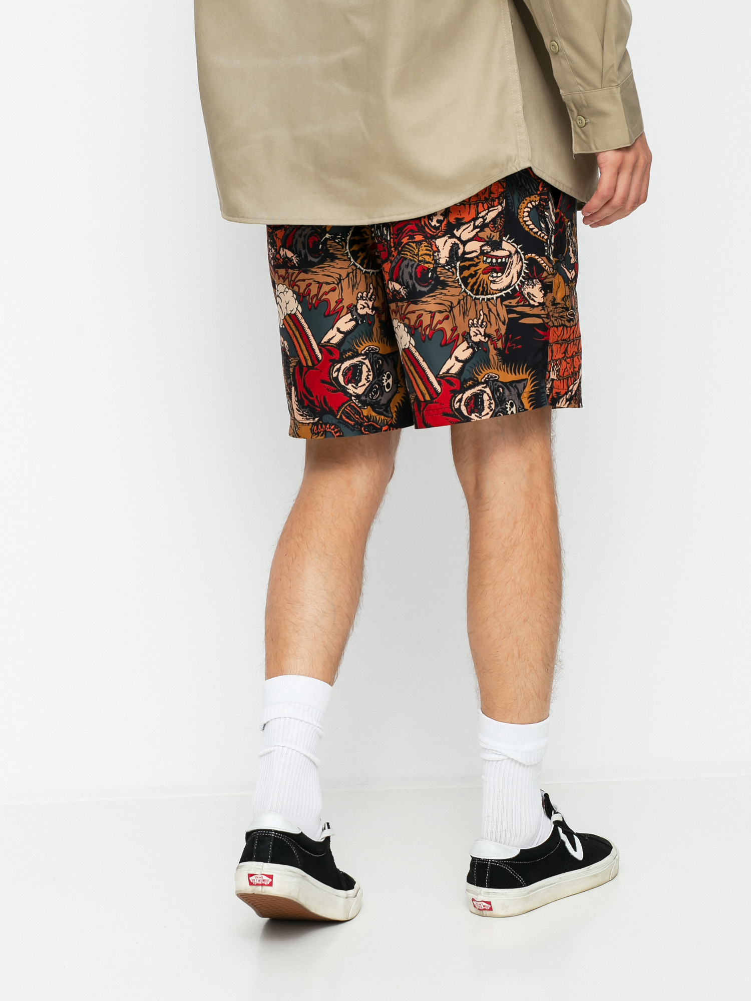 Vans Off The Wall Gallery Dwiky Ka Shorts (otw gallery/dwiky ka/blk)