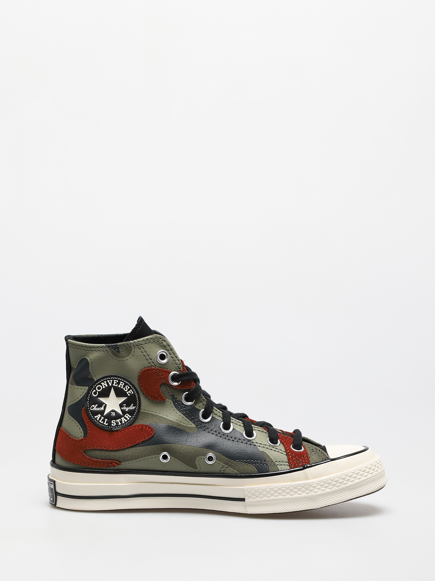 Converse Chuck 70 Hi Chucks camo (hunter green/white)