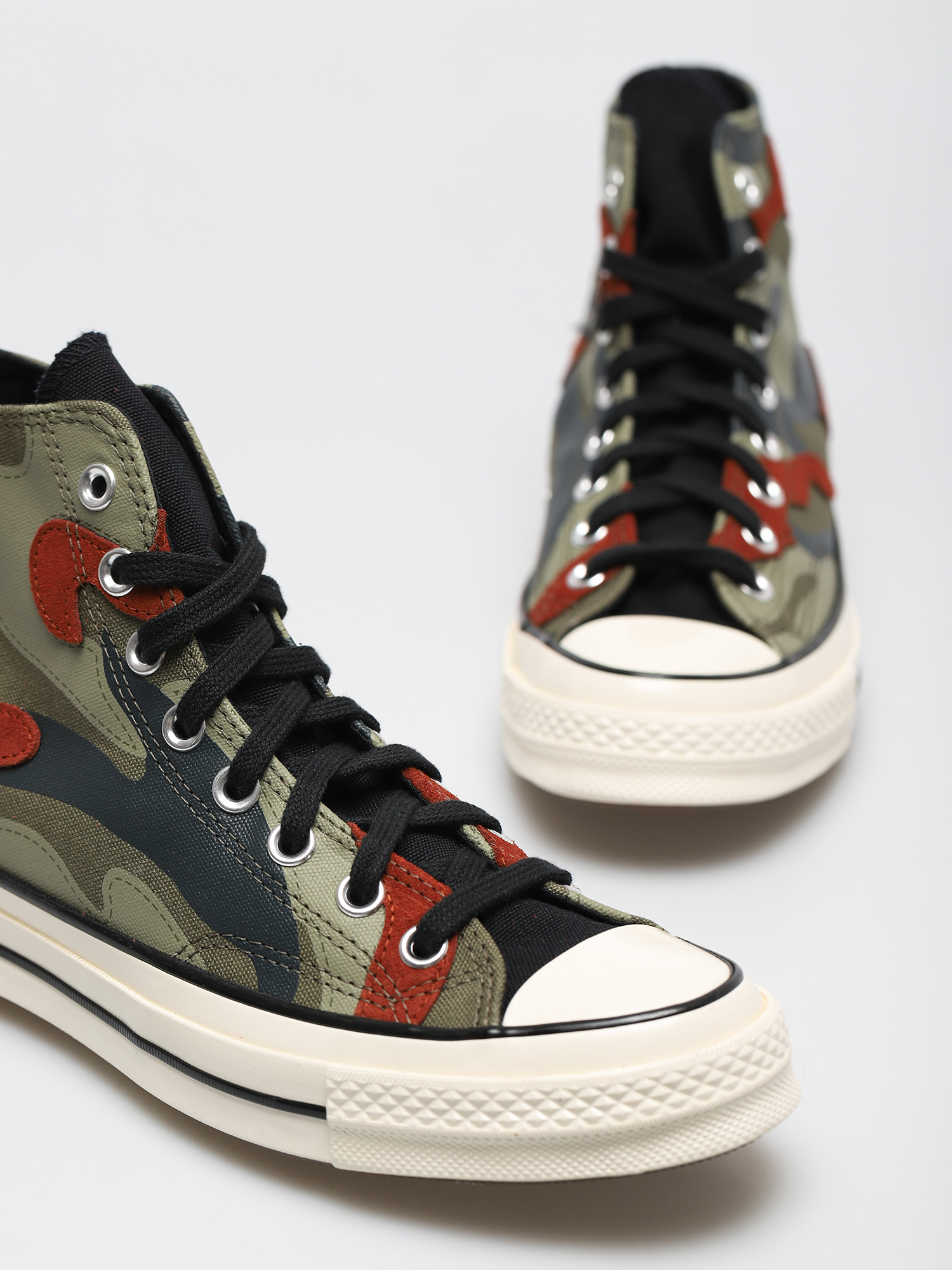 Converse Chuck 70 Hi Chucks (hunter green/white)