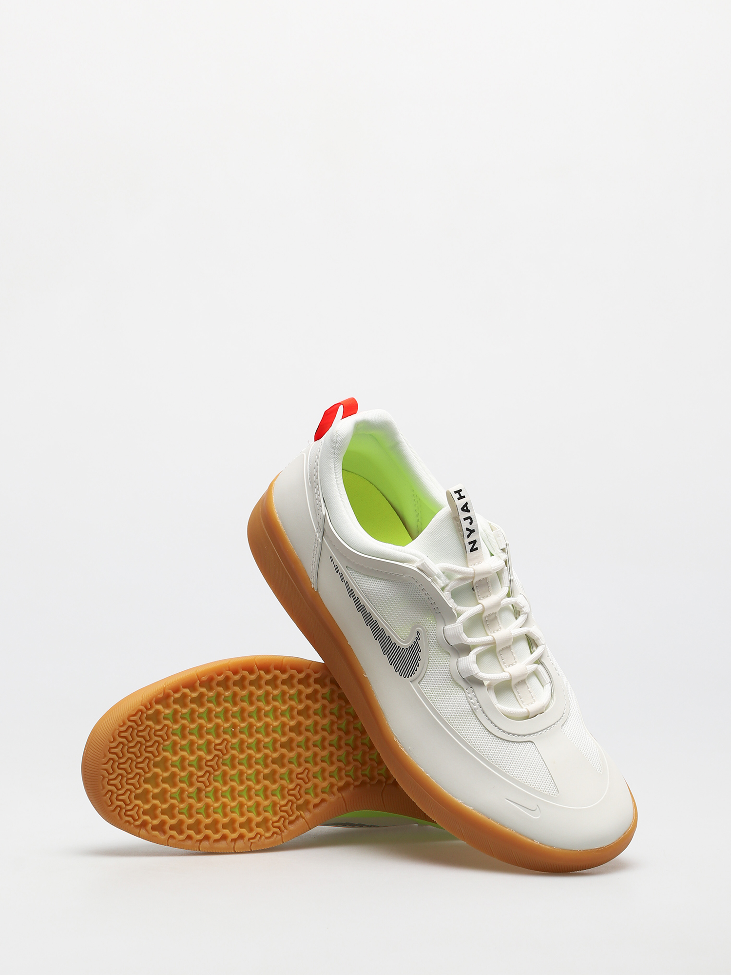 Nike SB Nyjah Free 2 Shoes (summit white/black bright crimson)