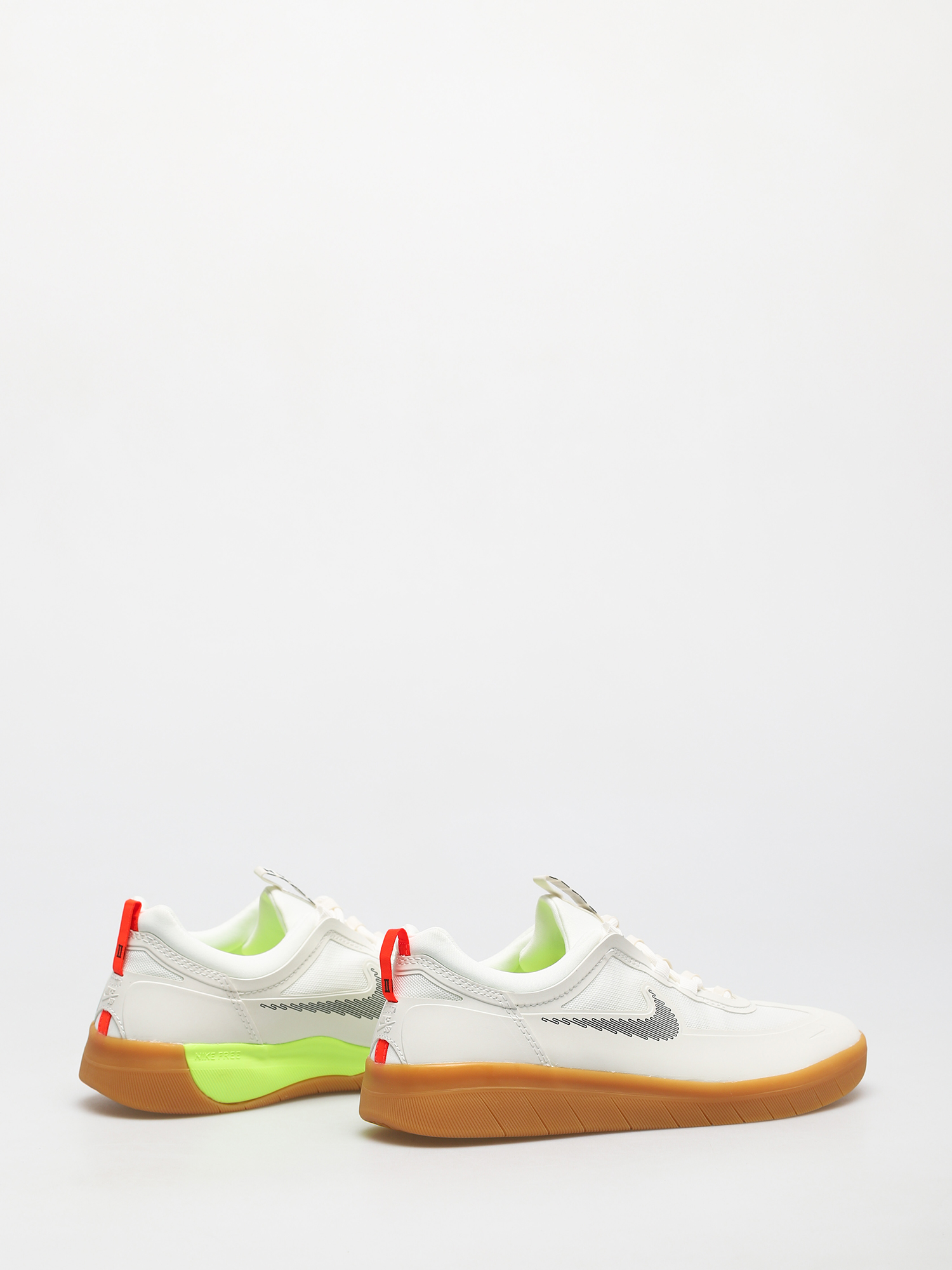 Nike SB Nyjah Free 2 Shoes (summit white/black bright crimson)