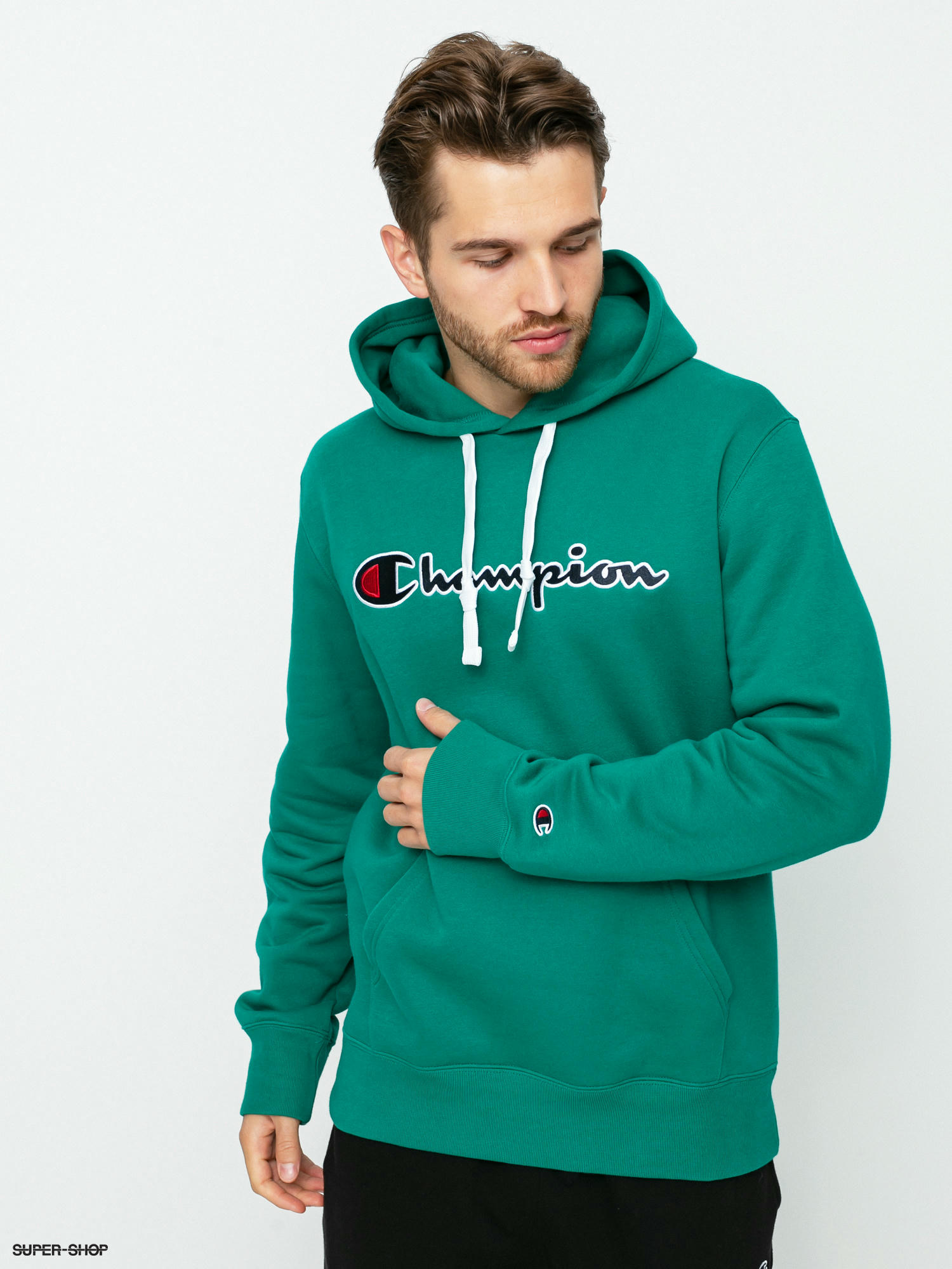 Champion clearance sweatshirt teal