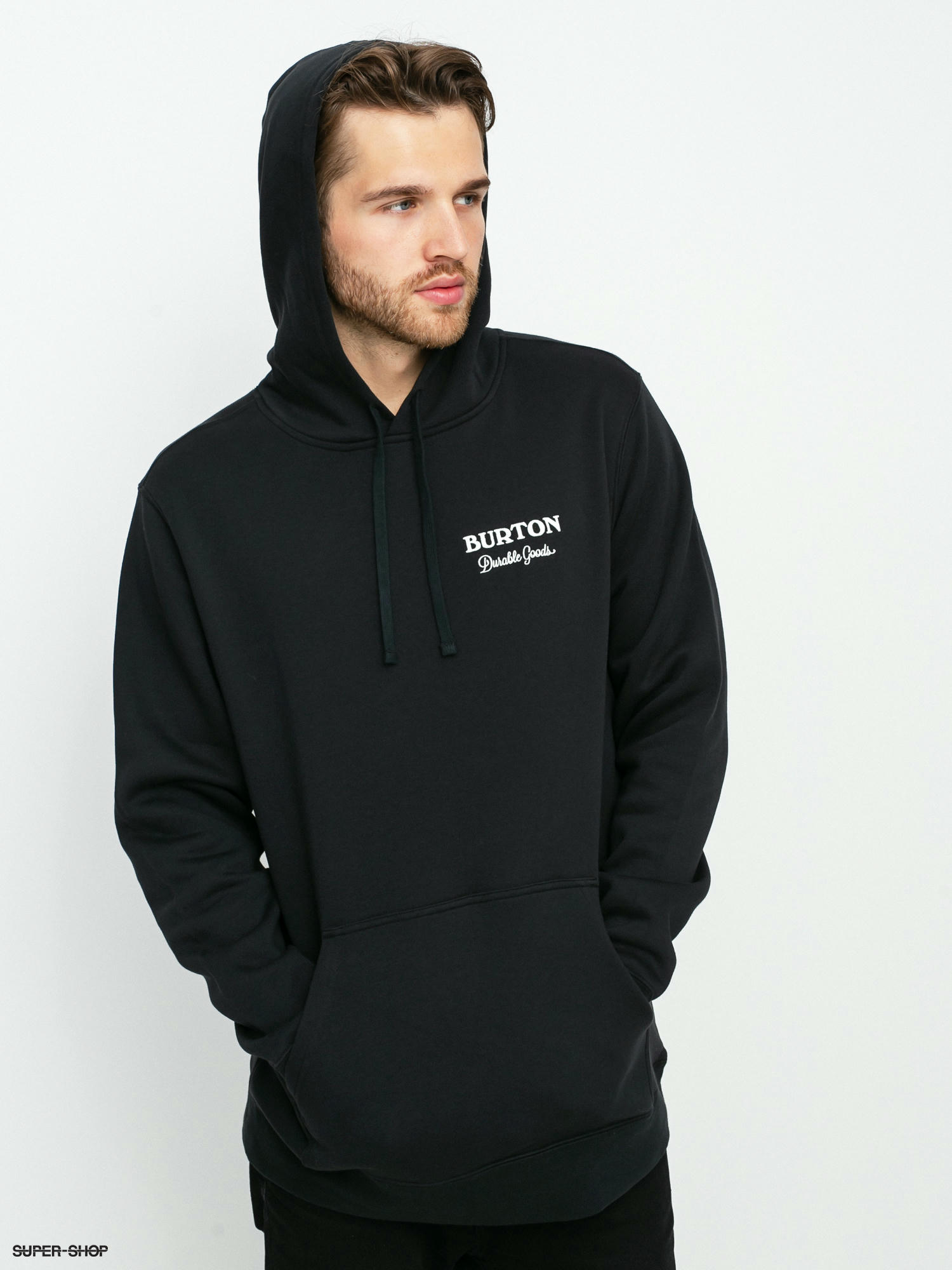 Burton Durable Goods Pullover HD Hoodie true black