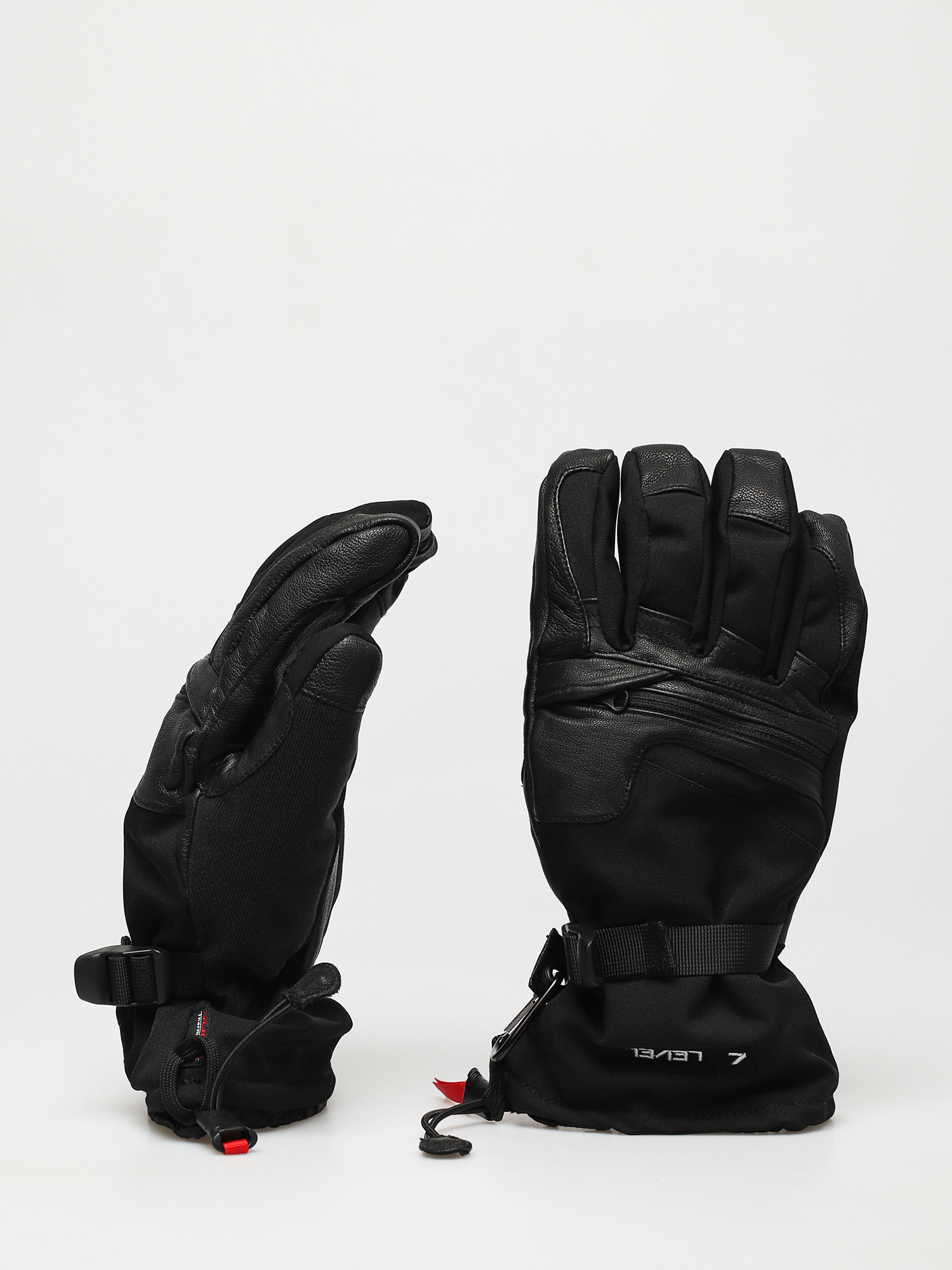 Level Ranger Leather Gloves (black)