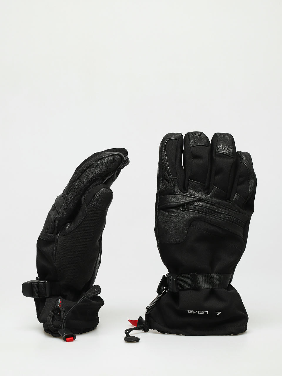 Level Ranger Leather Handschuhe (black)