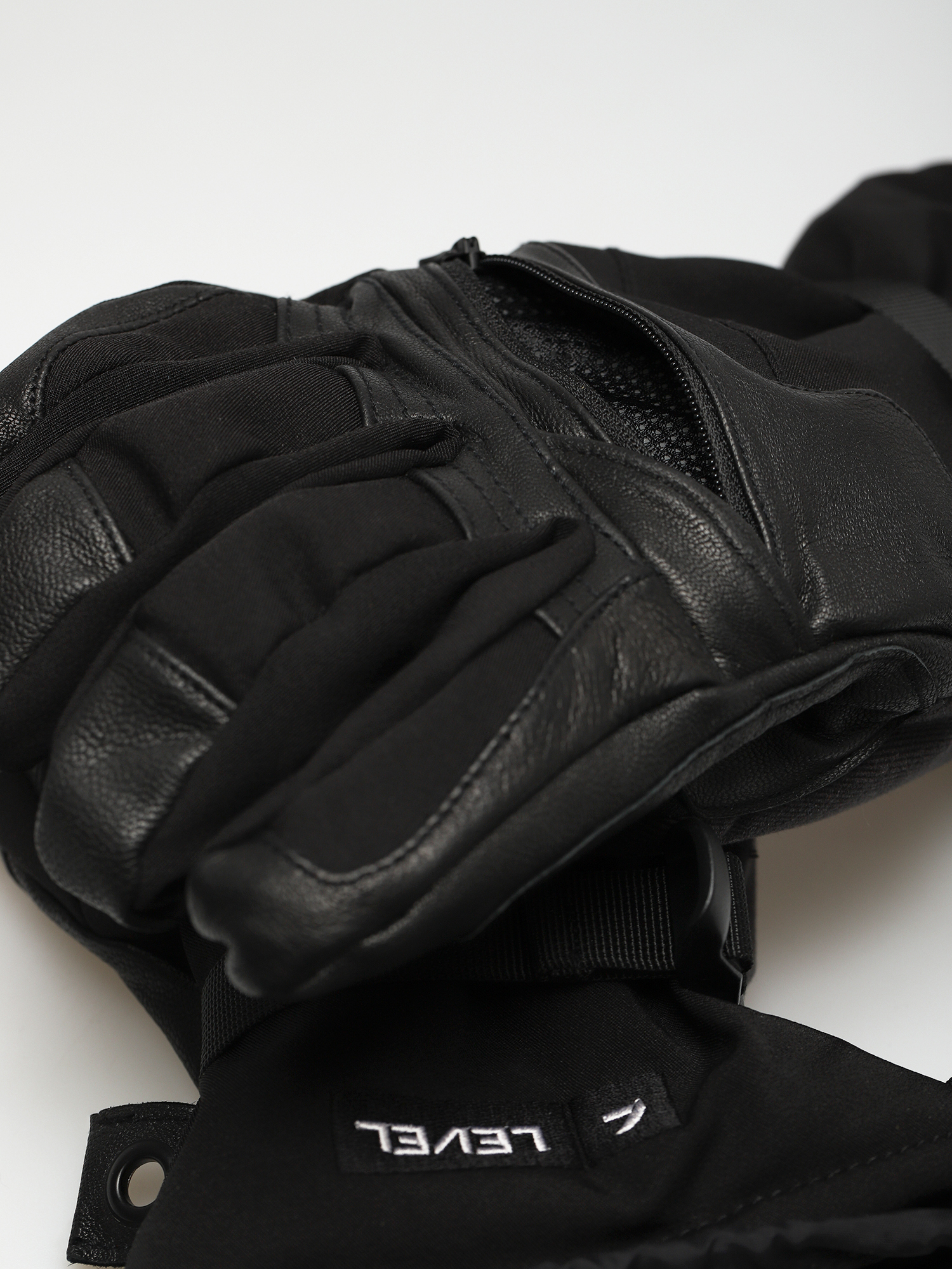 Level Ranger Leather Handschuhe (black)