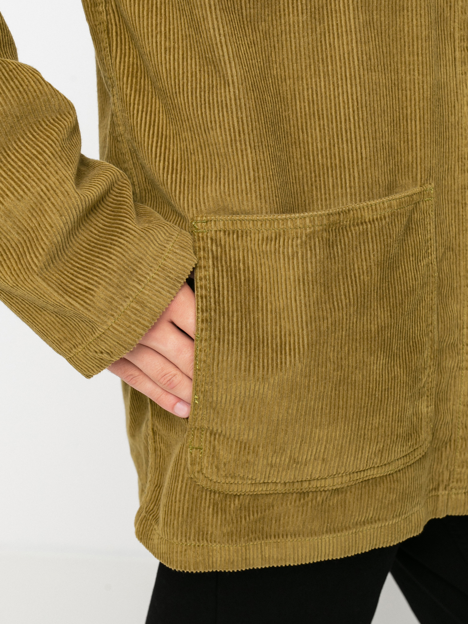 long corduroy jacket