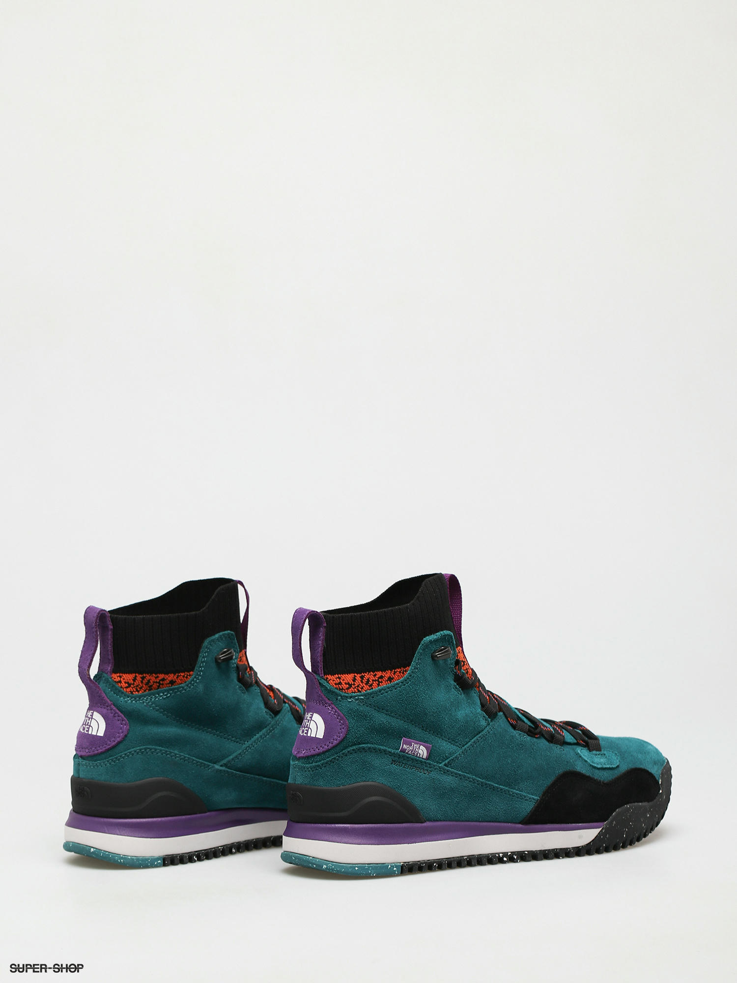 The North Face Back To Berkeley III Sport Wp Shoes (shaded spruce/tnf black)