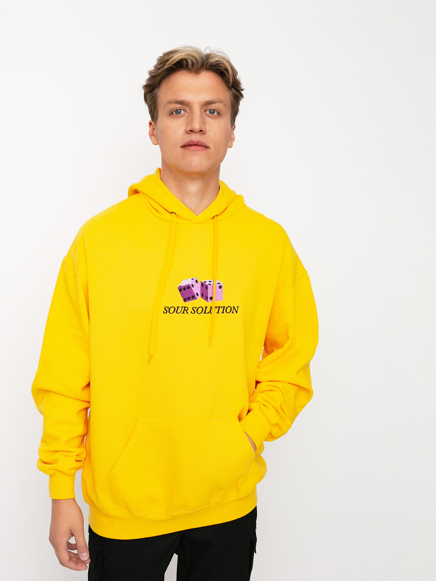 Sour Solution Dice HD Hoodie (yellow)