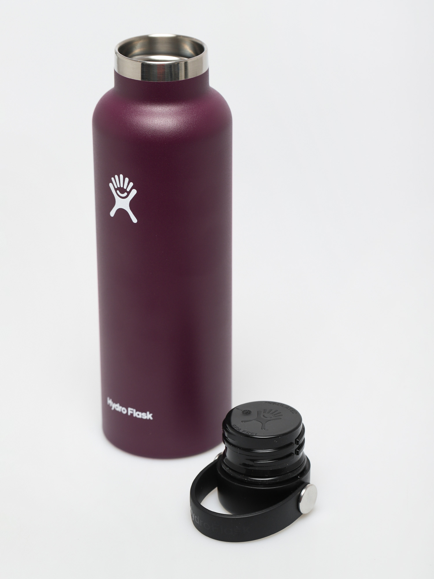 Hydro Flask Standard Mouth Flex Cap 621ml Bottle (eggplant)