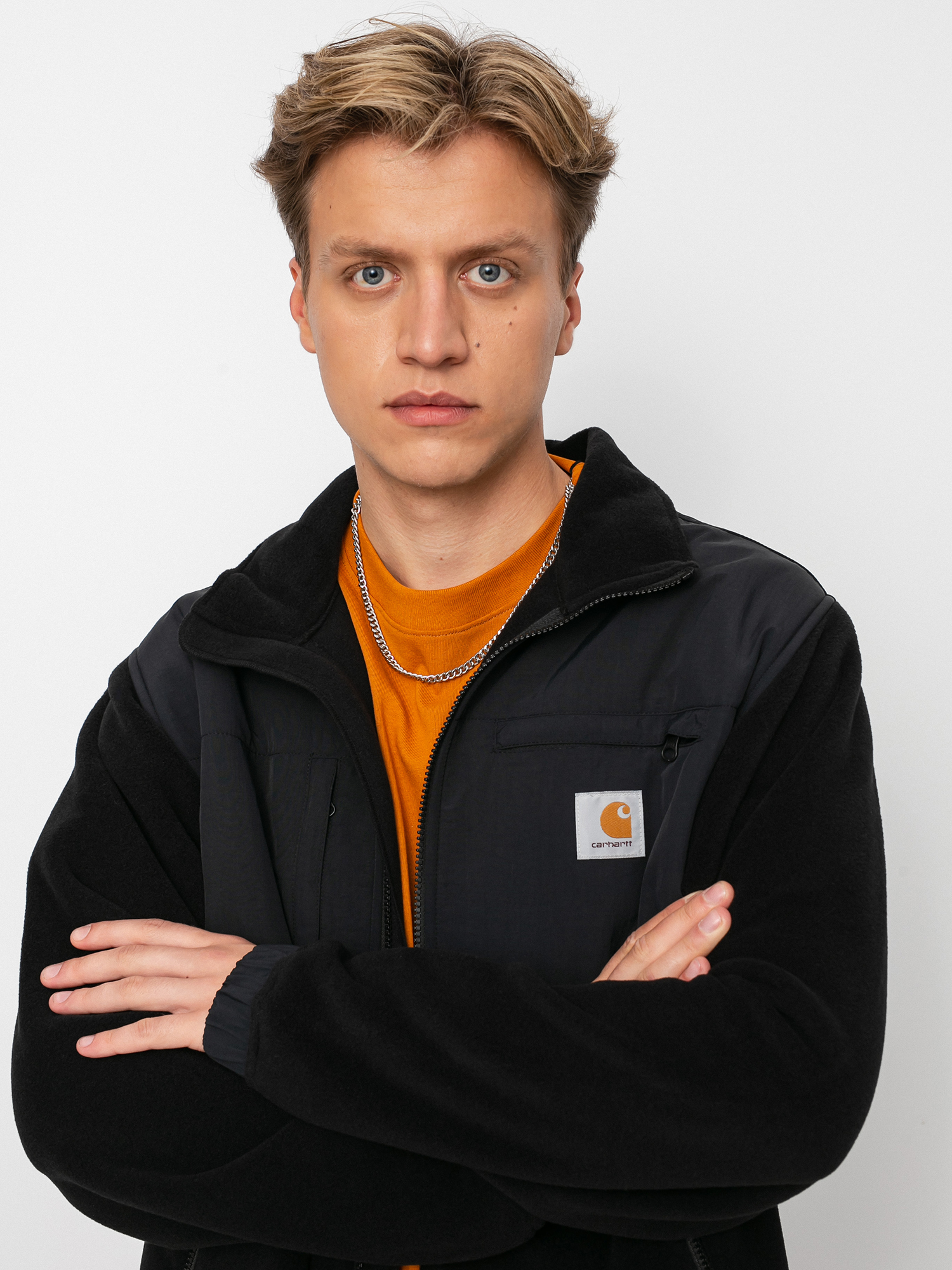Mens Carhartt WIP Nord Fleece (black/black)