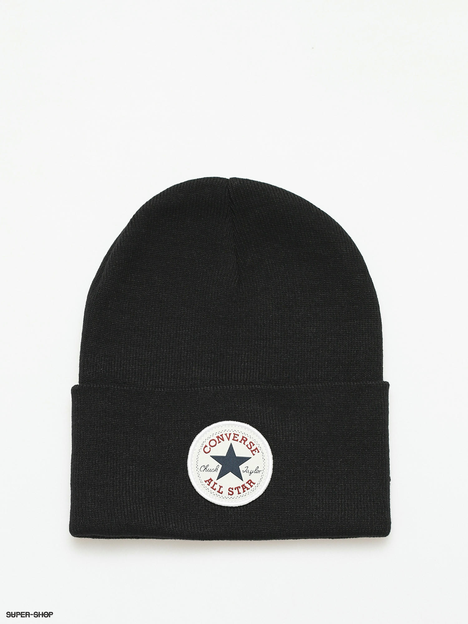 black converse beanie