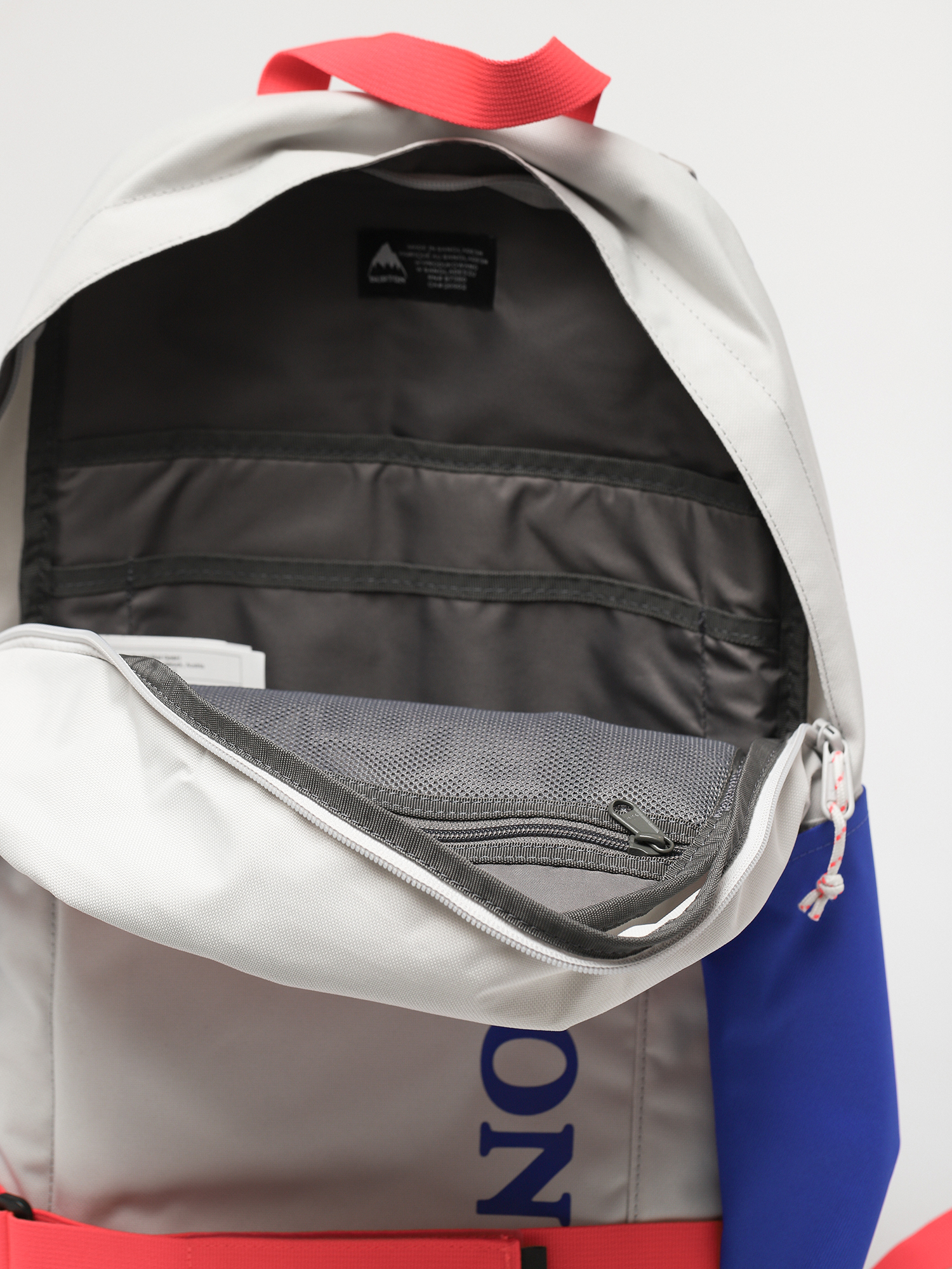Burton Emphasis 2.0 26L Backpack - grey (lunar gray/cobalt blue)