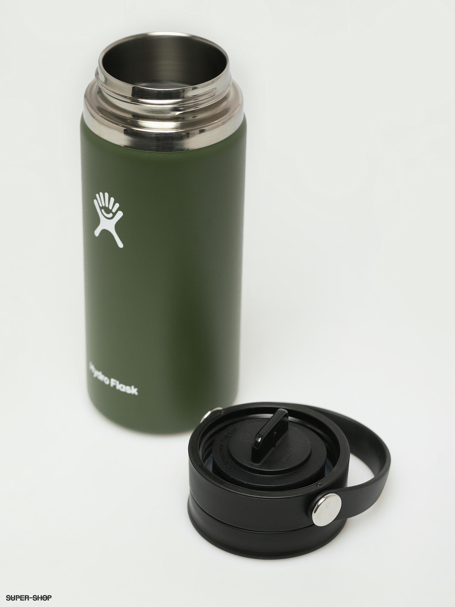 Hydro Flask 16 oz Wide Mouth Bottle with Flex Sip Lid Olive