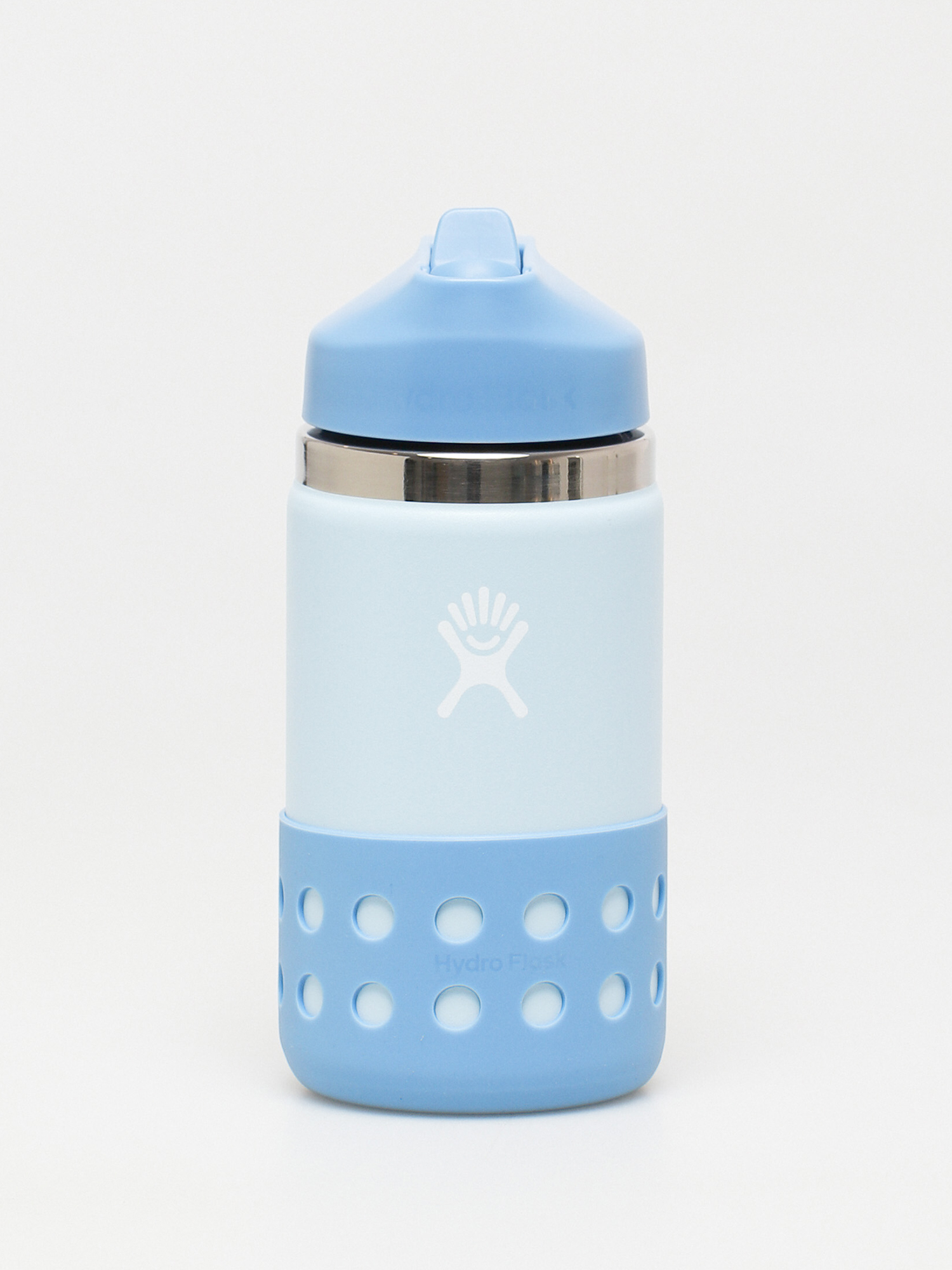 Hydro Flask Kids Wide Mouth Straw Lid 355ml JR Bottle (ice)